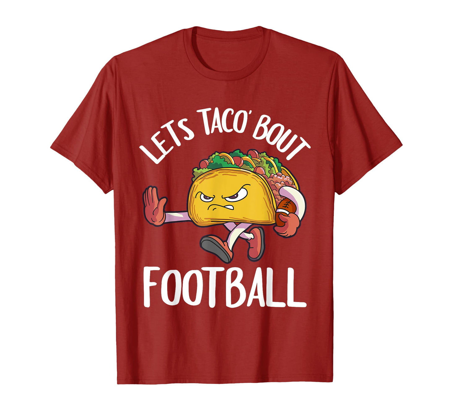 Funny American Football Shirt Kids Men Taco Lover Gift T-Shirt