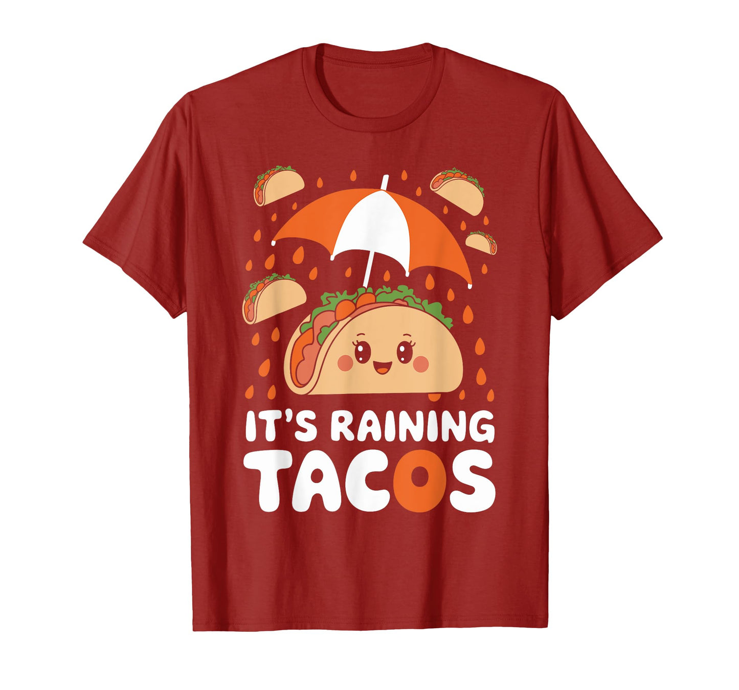 It's Raining Tacos Funny Taco Day Fiesta Party Mexican Food T-Shirt