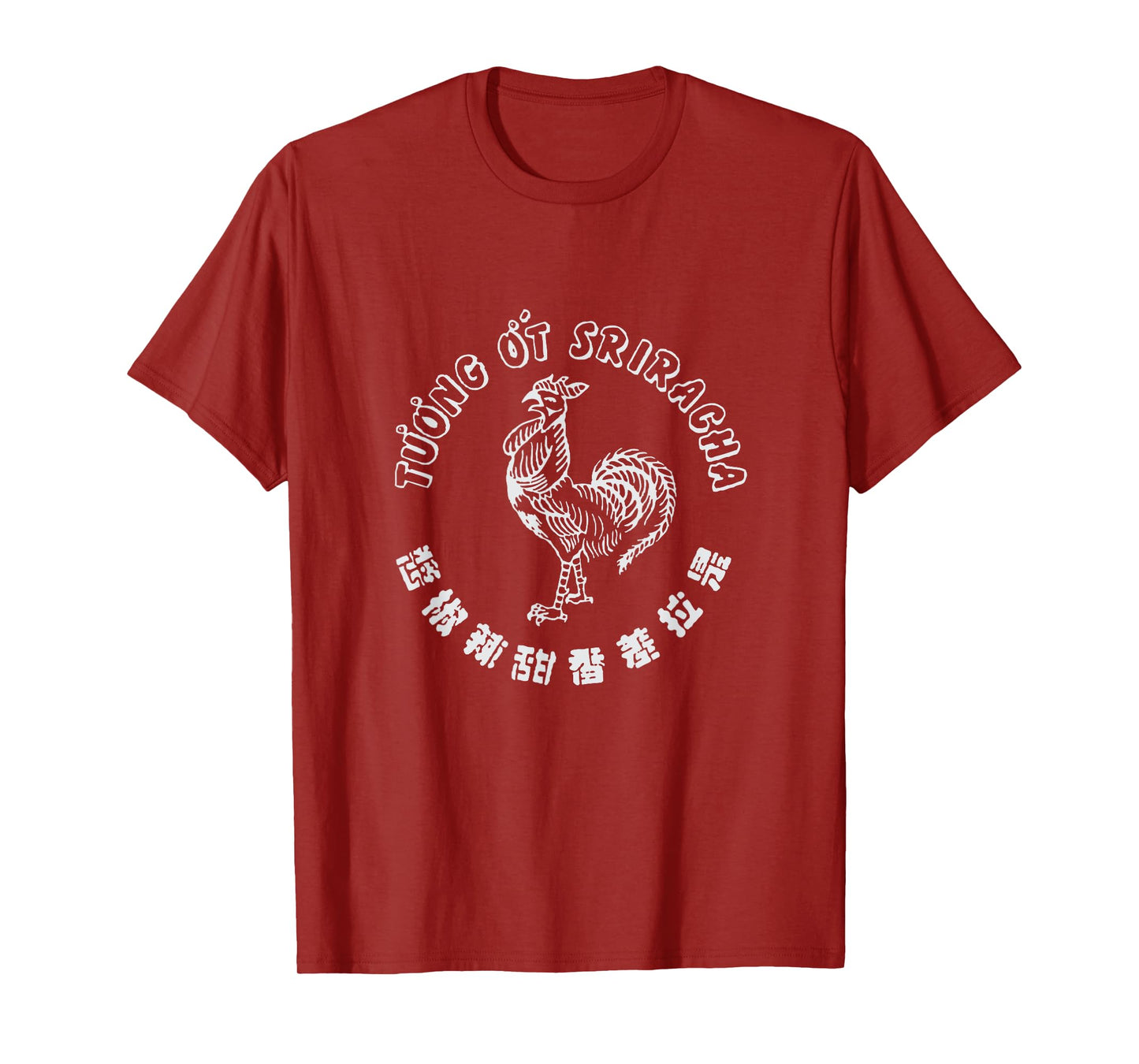 Sriracha Hot Chili Sauce DIY Costume Halloween Red T-Shirt