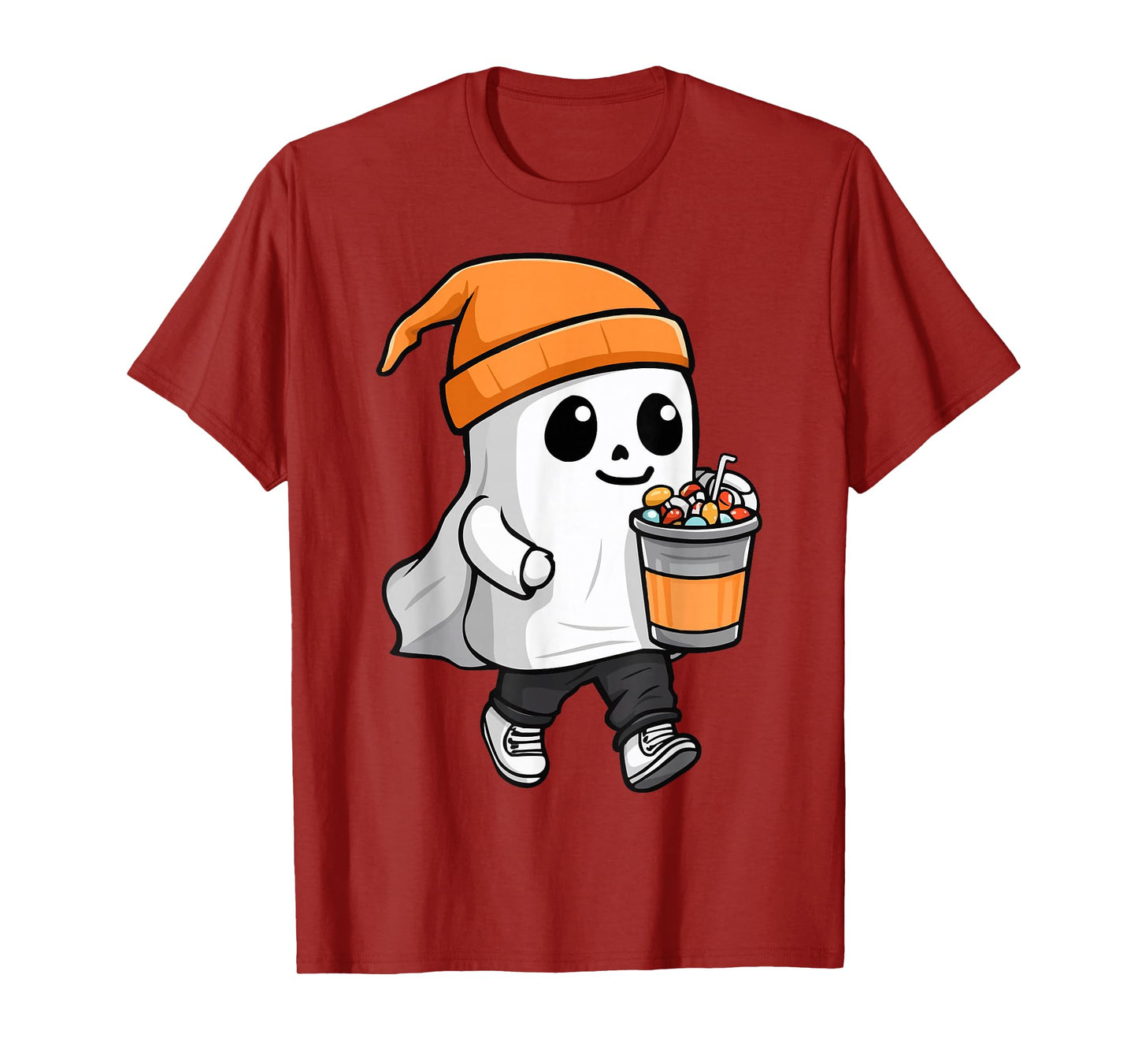 Funny Scary Happy Halloween Costume Men Women Kids Boo 2025 T-Shirt