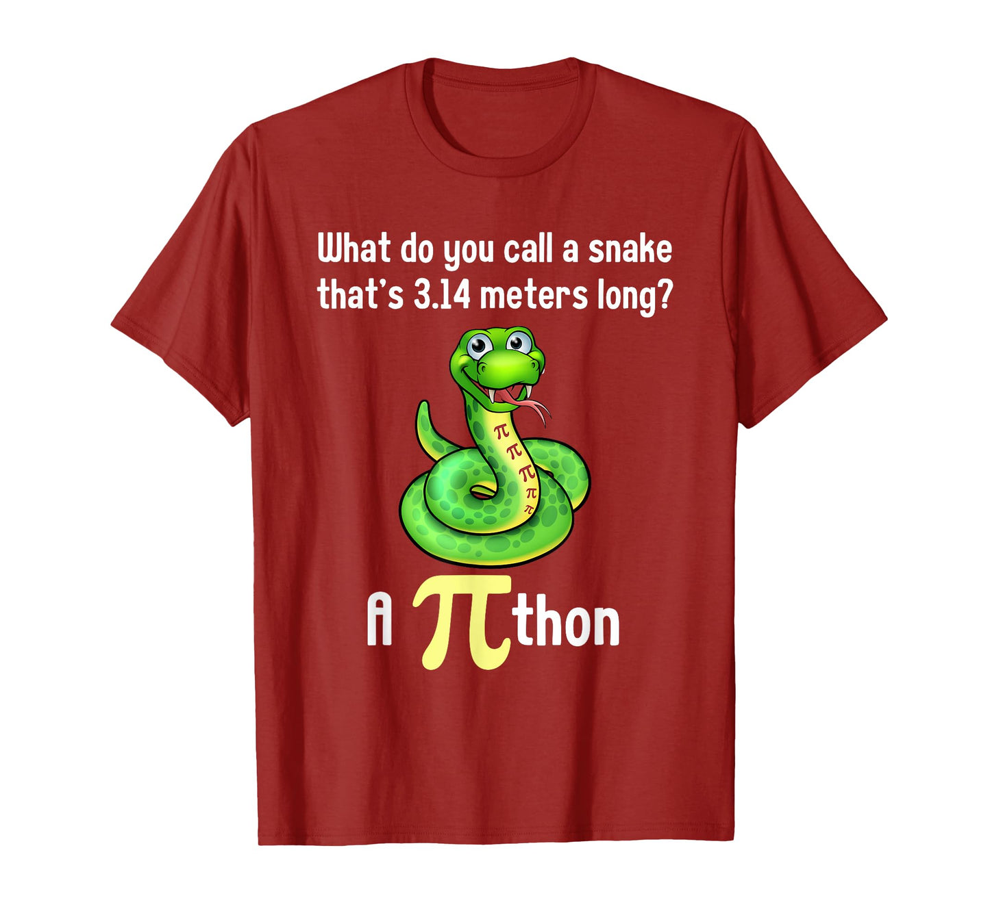 Funny Pi day Puns Pithon Math Teacher Jokes Women Men Kids T-Shirt