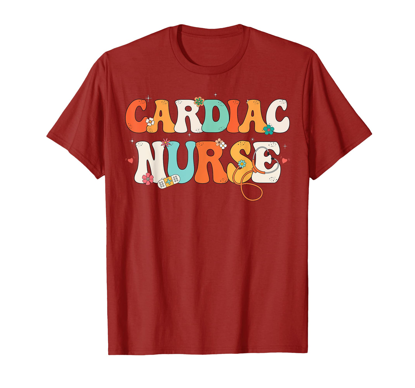 Cute Cardiac Nurse Apparel For Cardiac Nurse, Cardiac Nurse T-Shirt