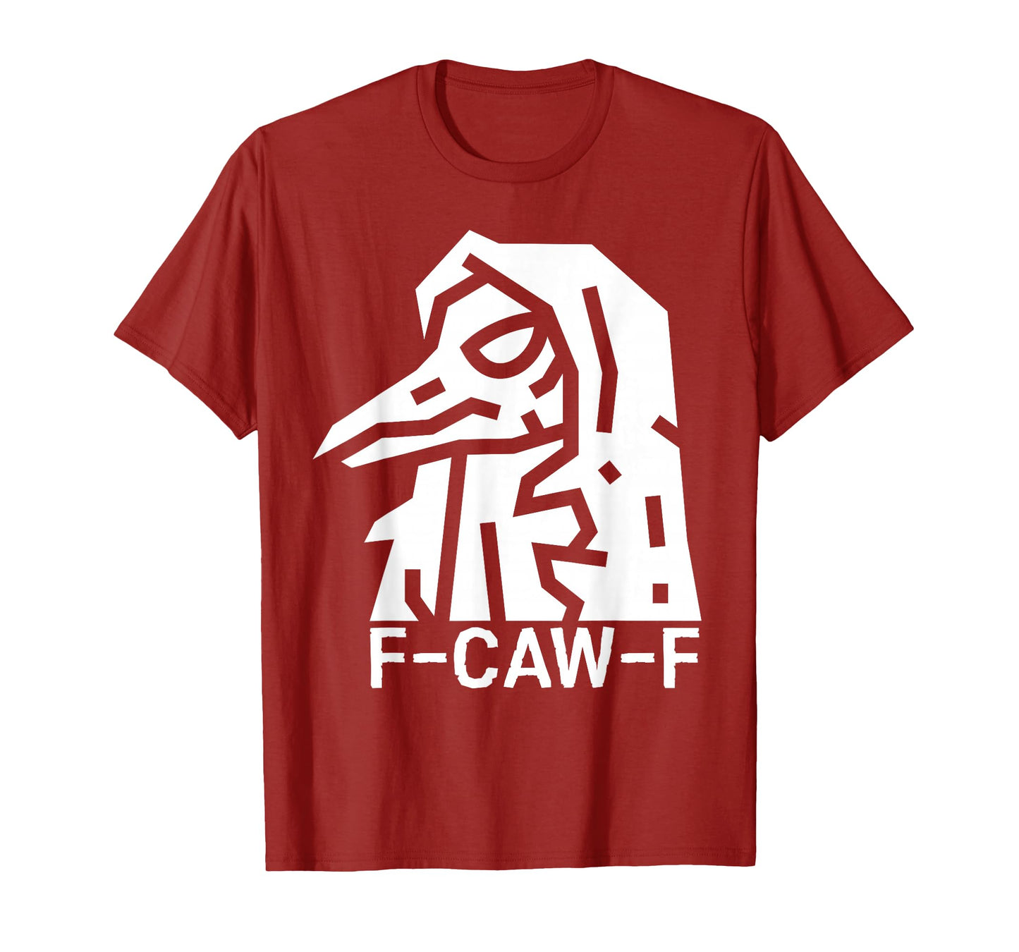F-Caw-F Black Crow Funny Raven Bird Lovers Halloween T-Shirt