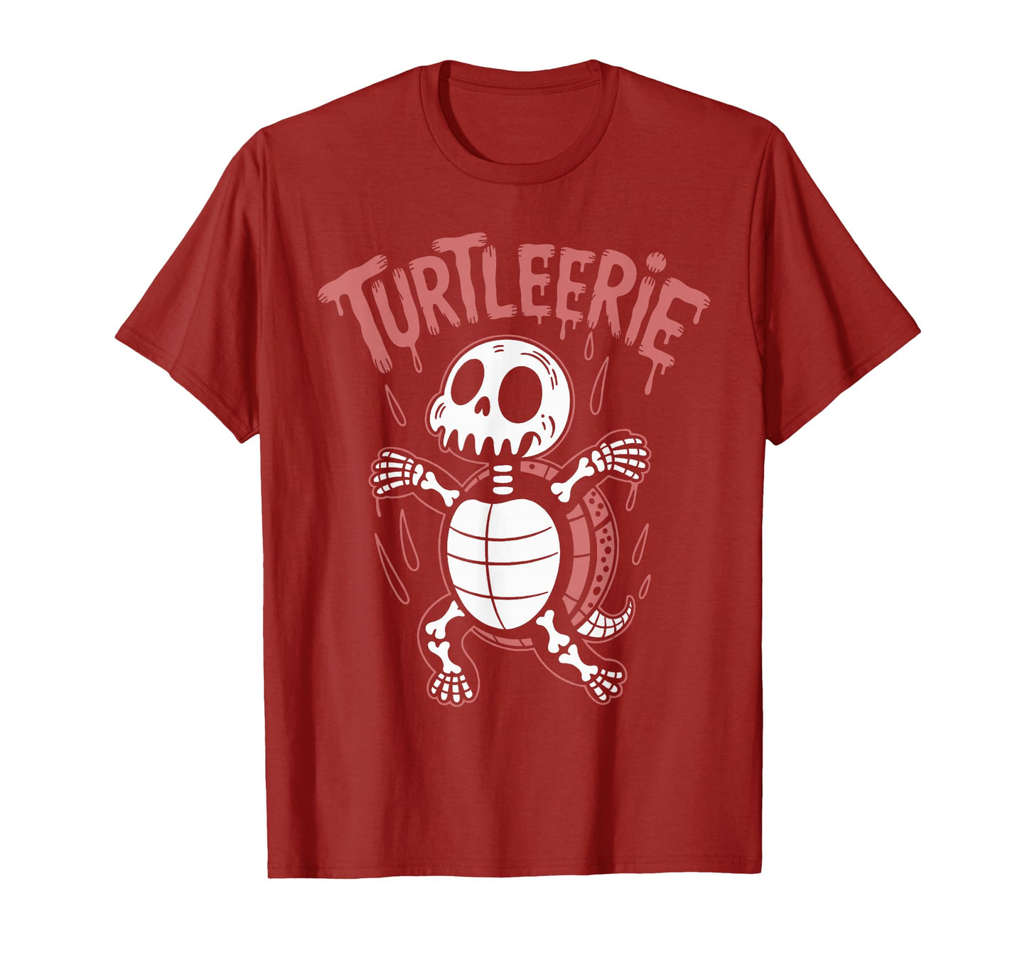 Spooky Turtle Skeleton Tortoise Halloween T-Shirt