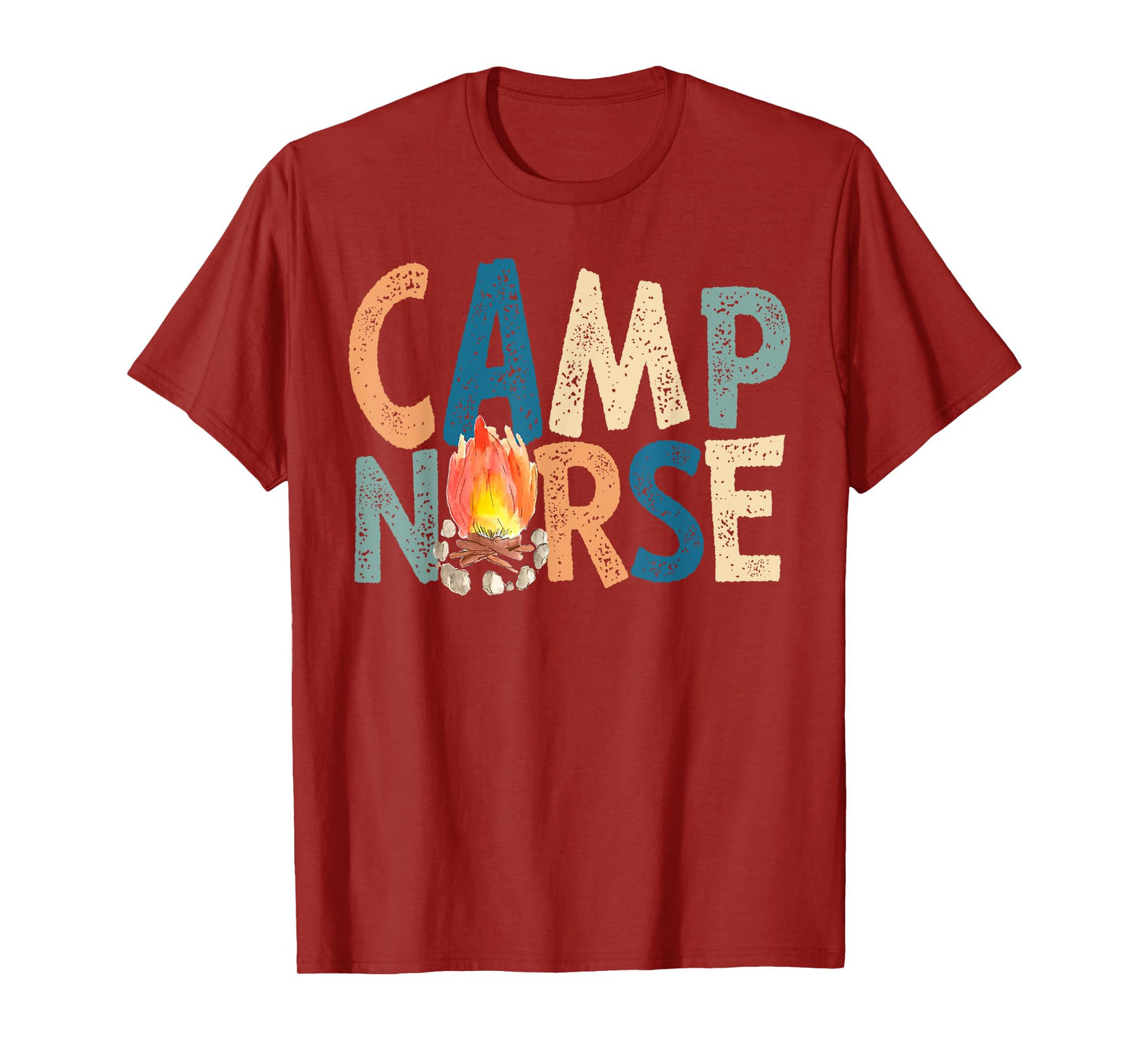 Camp Nurse Retro T-Shirt