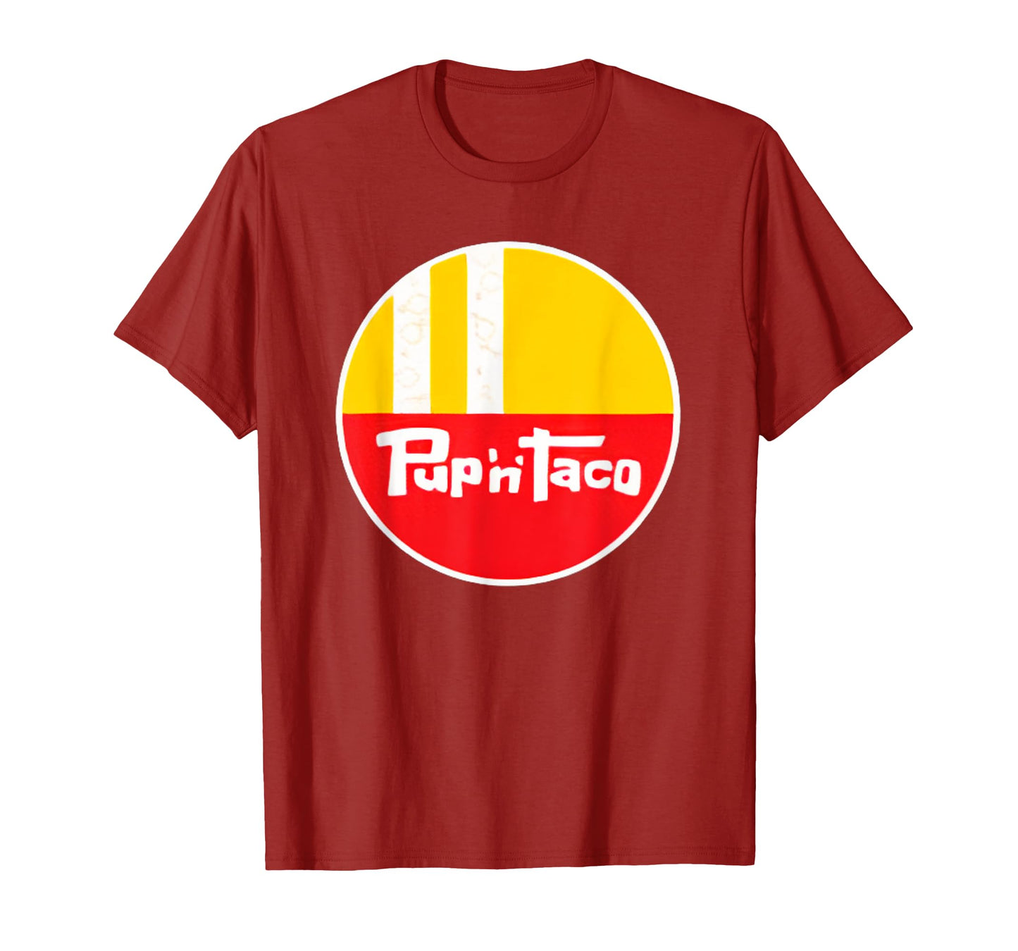 Pup And Taco Retro Vintage Restaurant T-Shirt