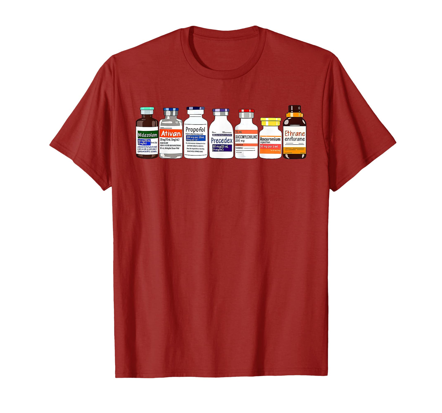ICU Nurse Pharmacy Intensive Critical Care Black Women's Modern Classic ICU Nurse Propofol T-Shirt