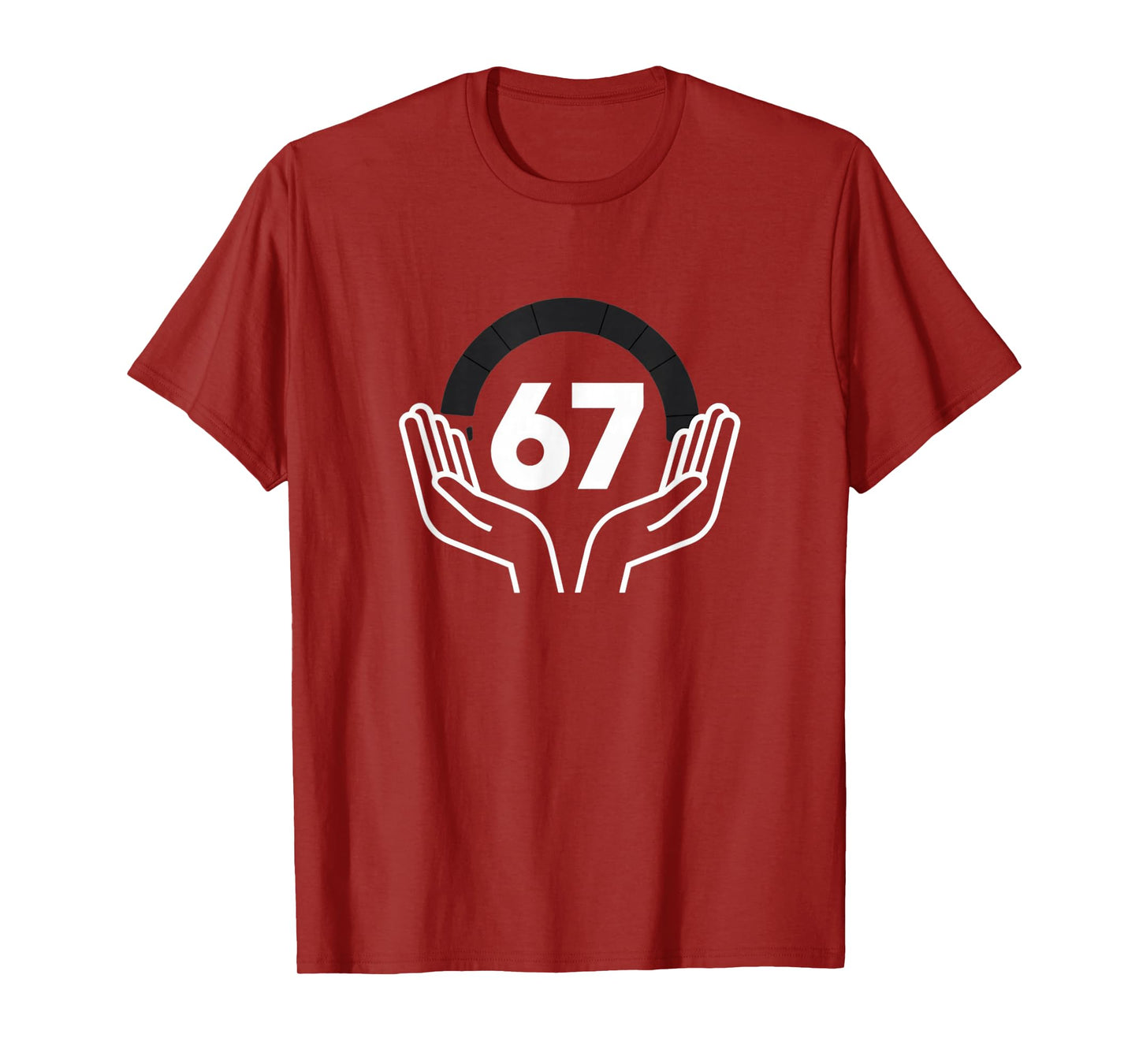67 Six Seven Hand Gesture Meme T-Shirt