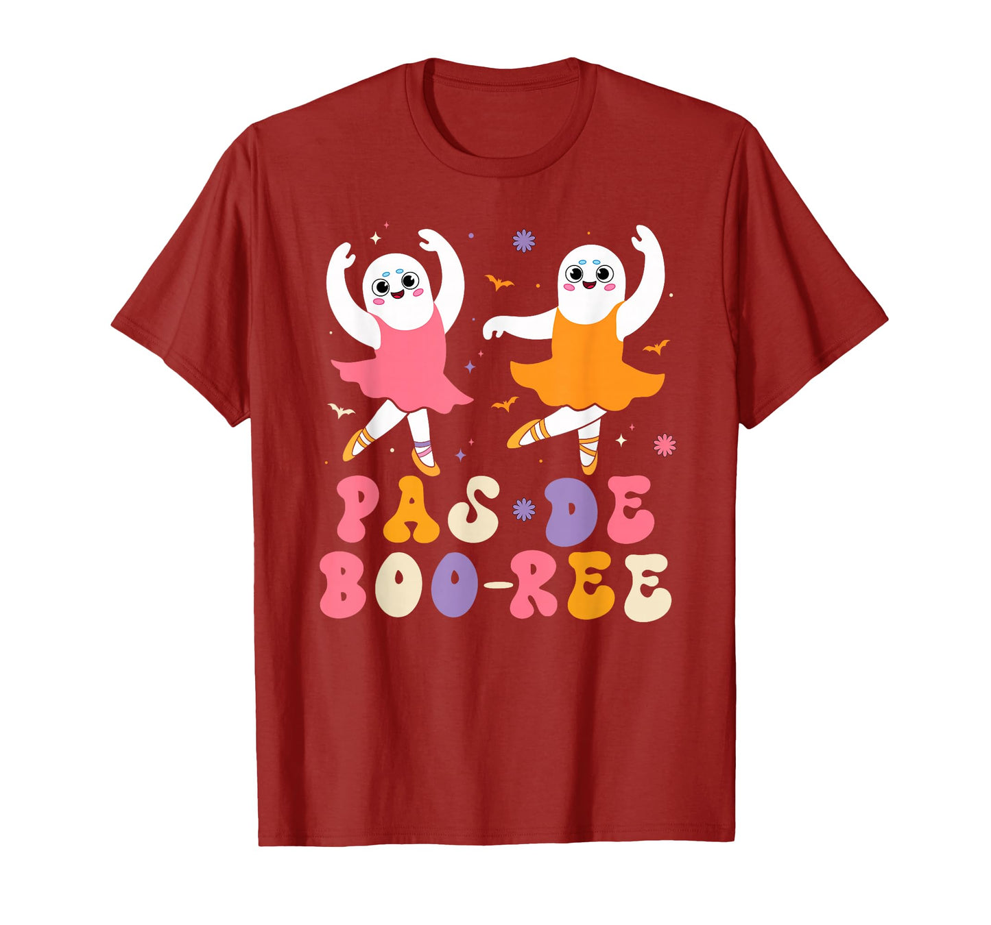 Pas De Boo-Ree Ghost Ballet Dancer Halloween Costume Dancing T-Shirt