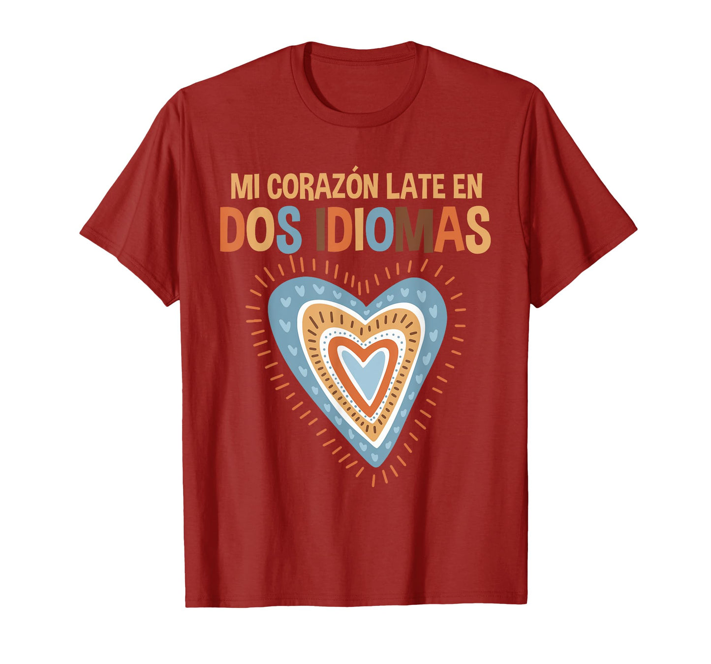 Spanish Teacher Hispanic Teacher Bilingual Teacher Men Women Girls Kids T-Shirt