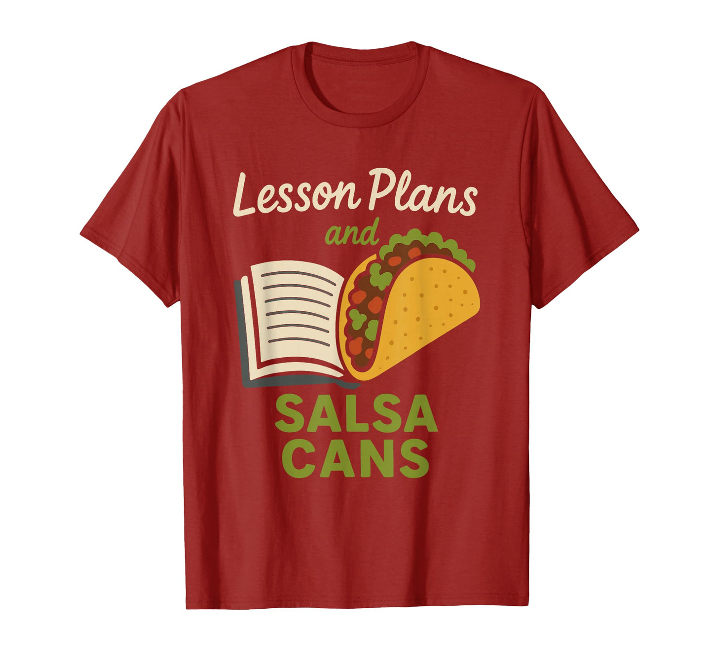 Funny Teacher Taco Tuesday Foodie Classroom Humor T-Shirt