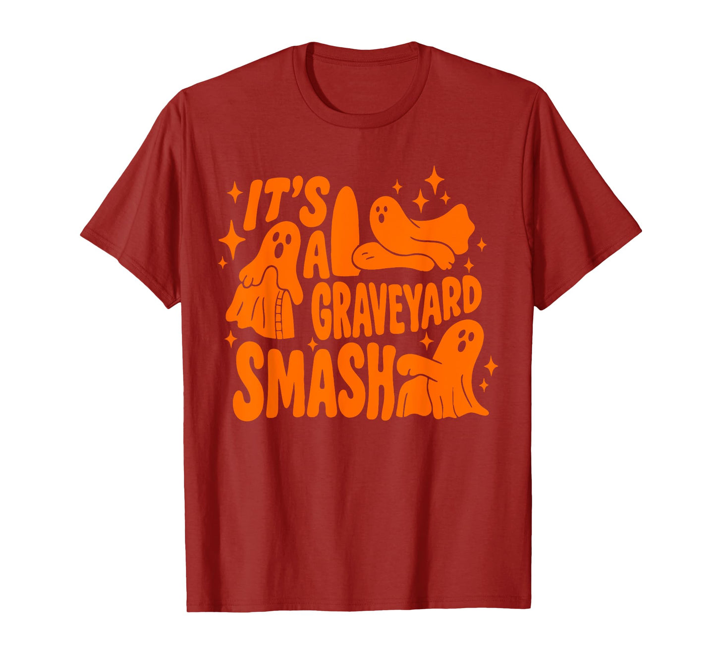 It was A Graveyard Smash Spooky Ghost Funny Halloween Saying T-Shirt