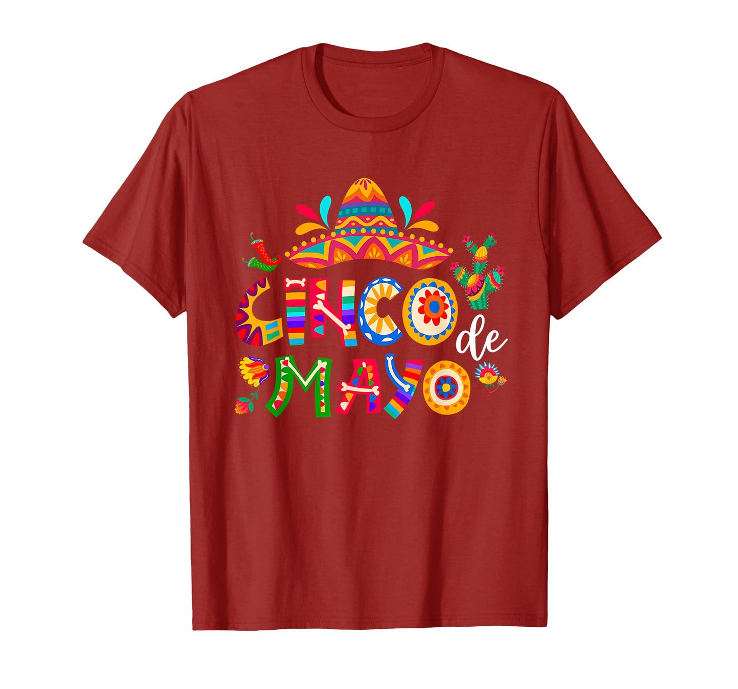 Cinco De Mayo Mexican Fiesta 5 De Mayo Men Women T-Shirt