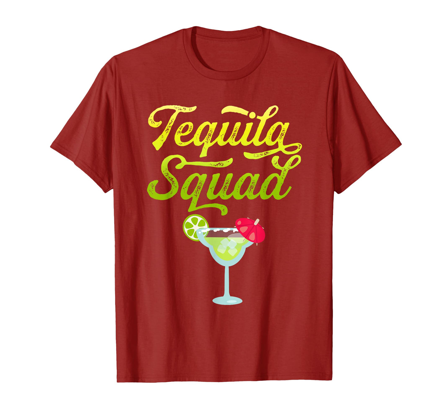 Funny Tequila Squad Novelty T-Shirt