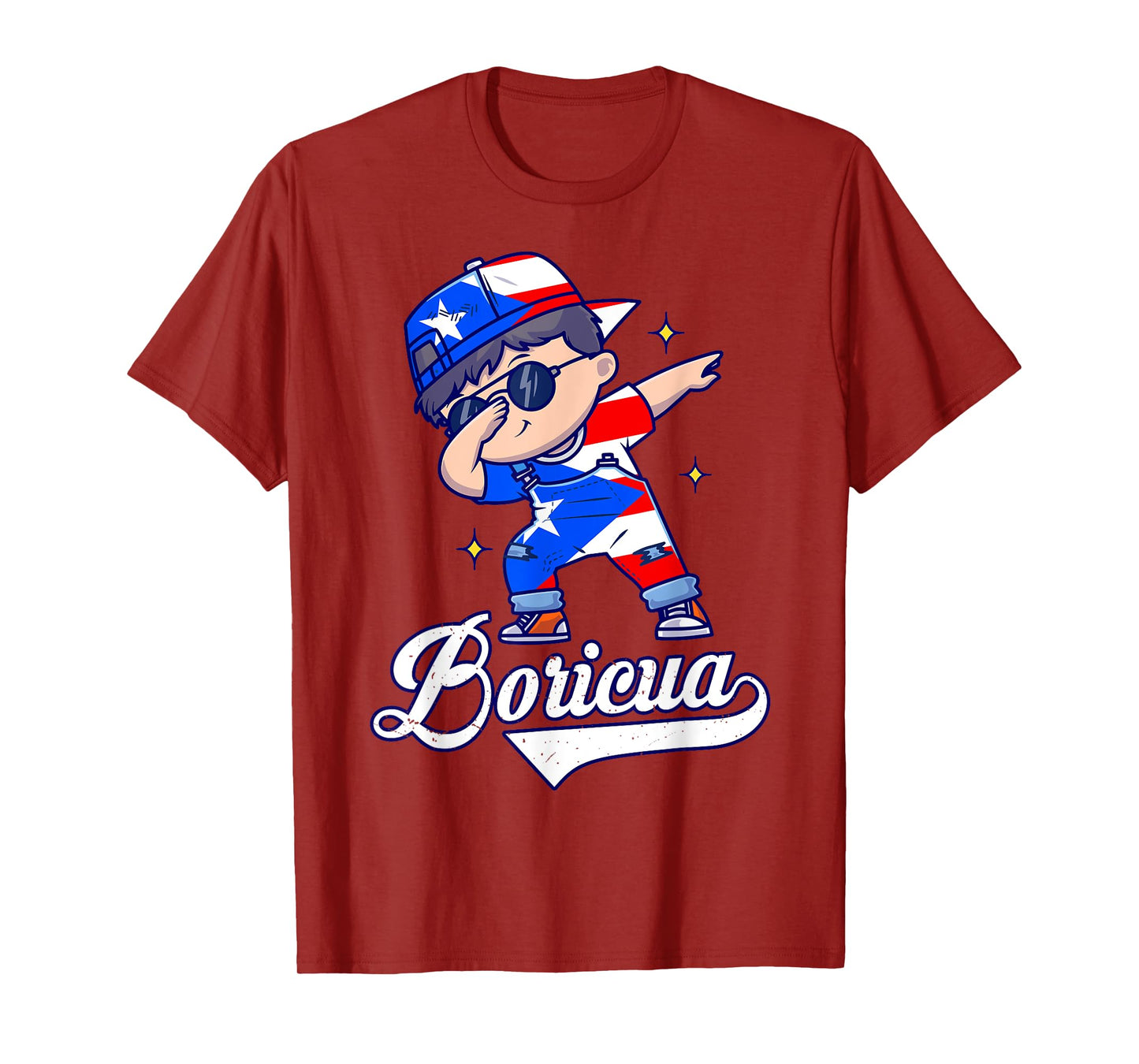 Hispanic Heritage Month Puerto Rico Boricua Kids Boy Rican T-Shirt