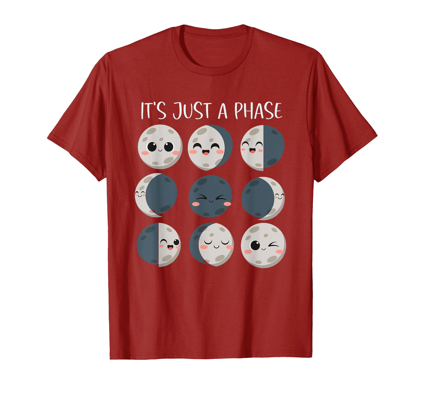 Women Science Teacher Moon Phases Scientist Back To School T-Shirt
