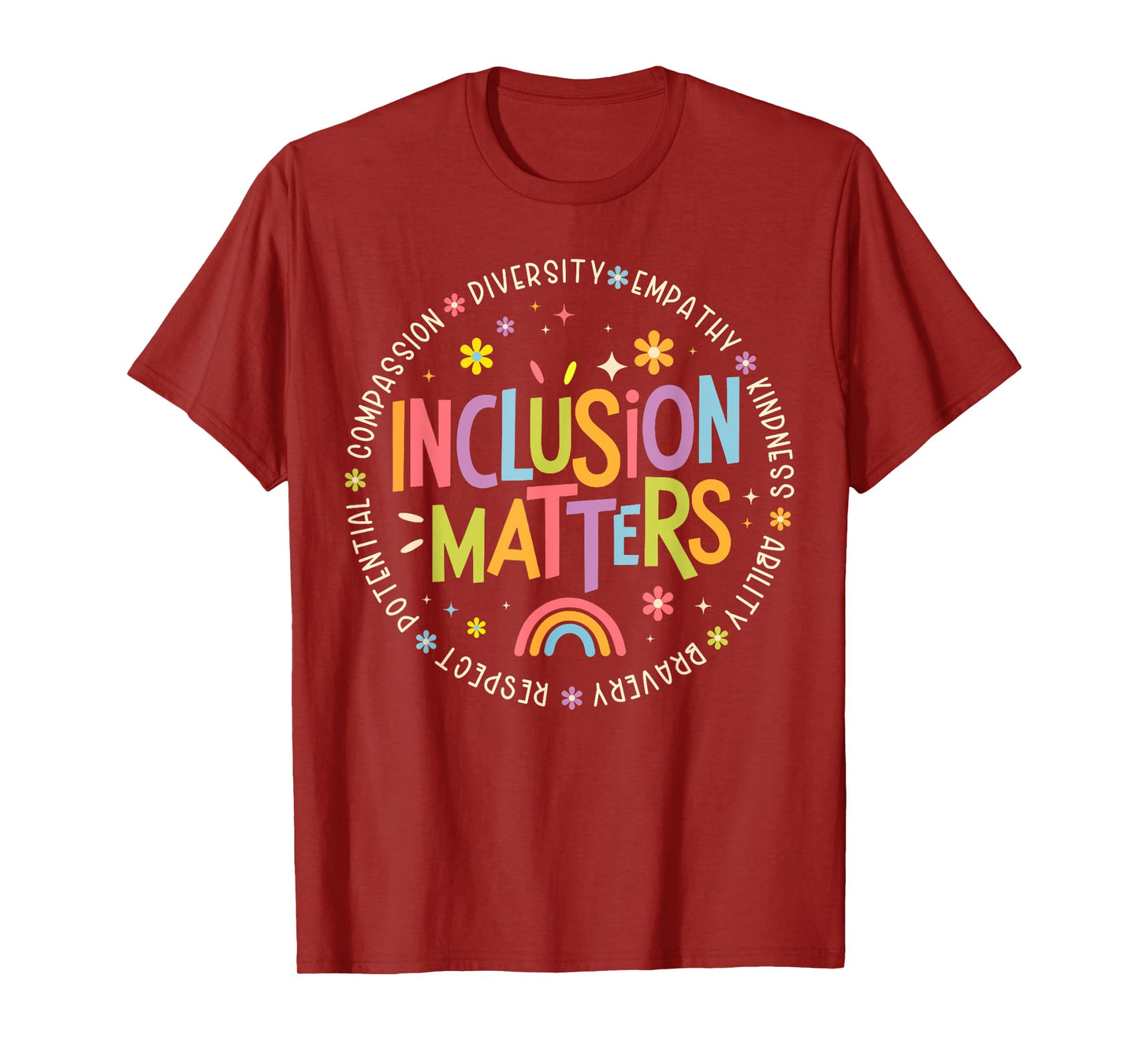 Autism Awareness Special Education Teacher Inclusion Matters T-Shirt
