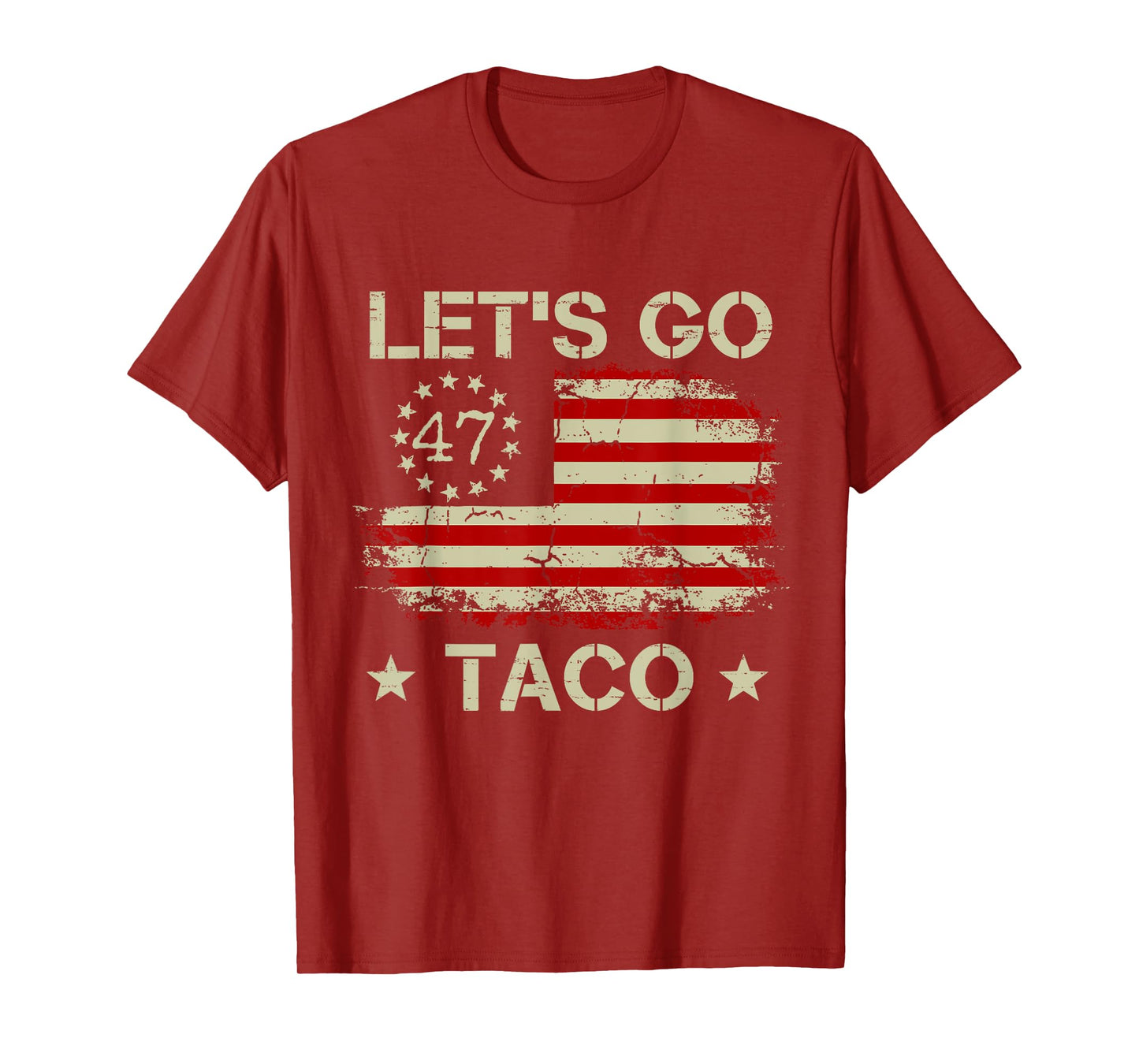 Retro Let's Go Taco Funny Let's Go Taco T-Shirt