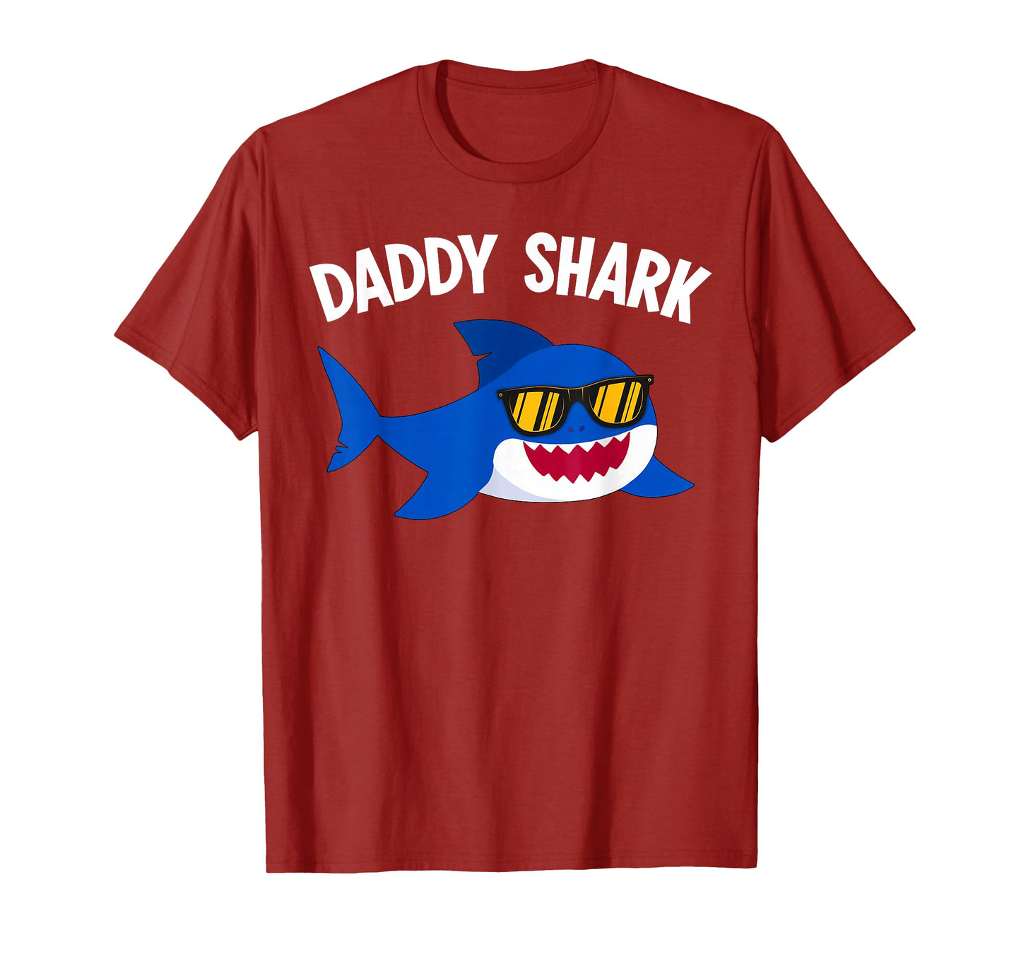 Shark Lover Funny Daddy Shark Father's Day T-Shirt
