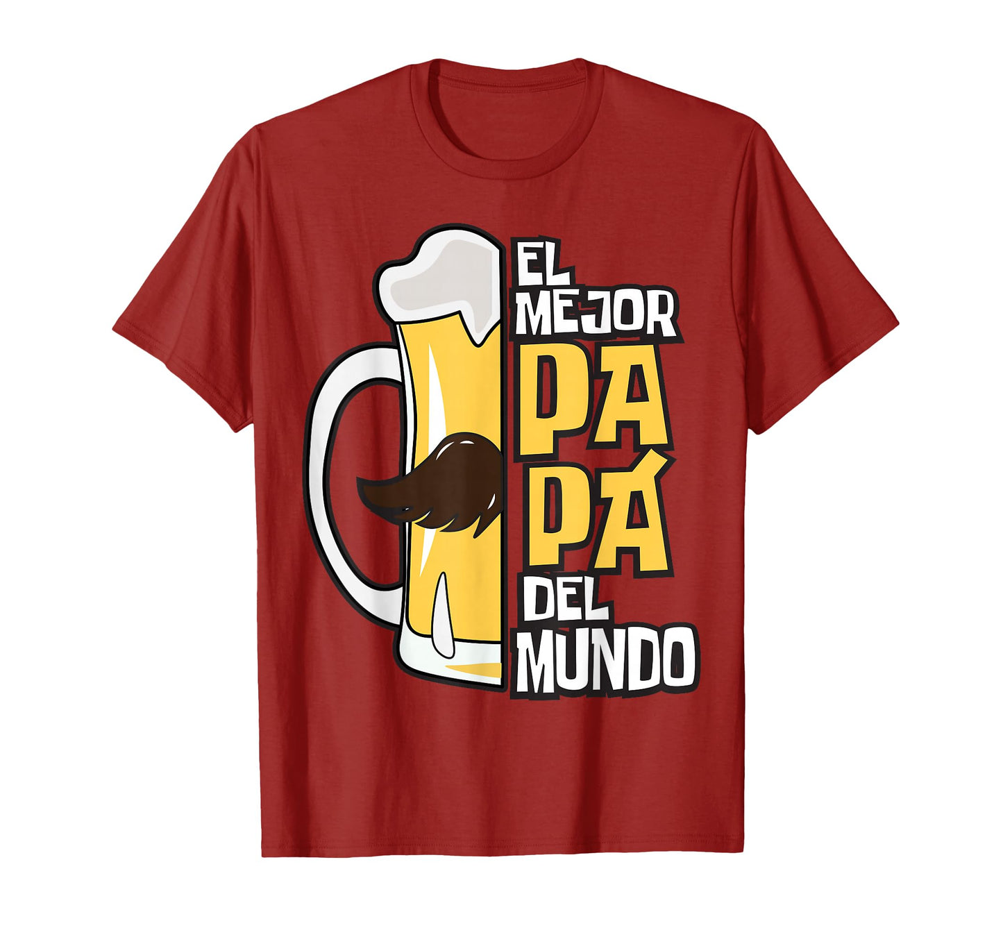 Fathers Day Spanish El Mejor Papa del Mundo T-Shirt