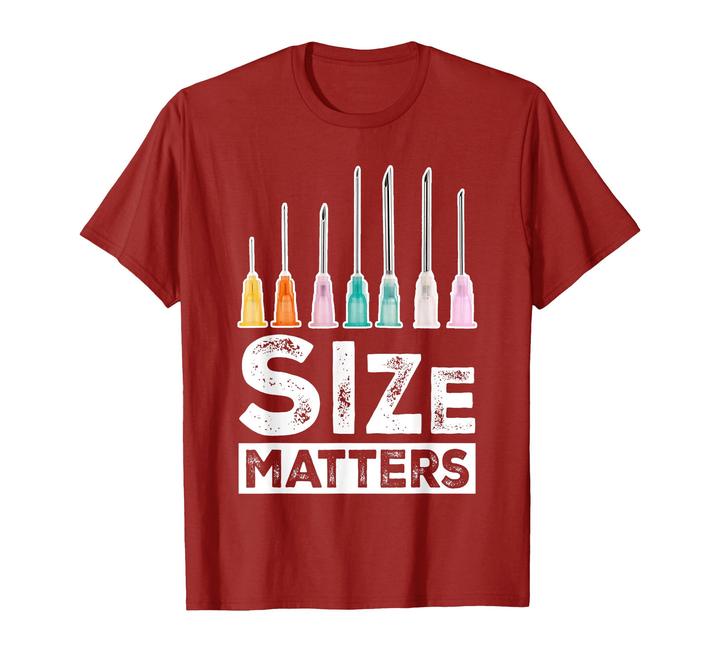 Size Matter, Nurse Hypodermic Needle T-Shirt