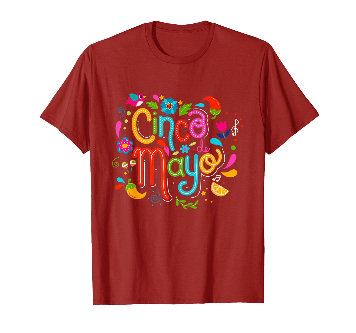 Cinco De Mayo Mexican Fiesta celebrate 5 De Mayo May 5 T-Shirt