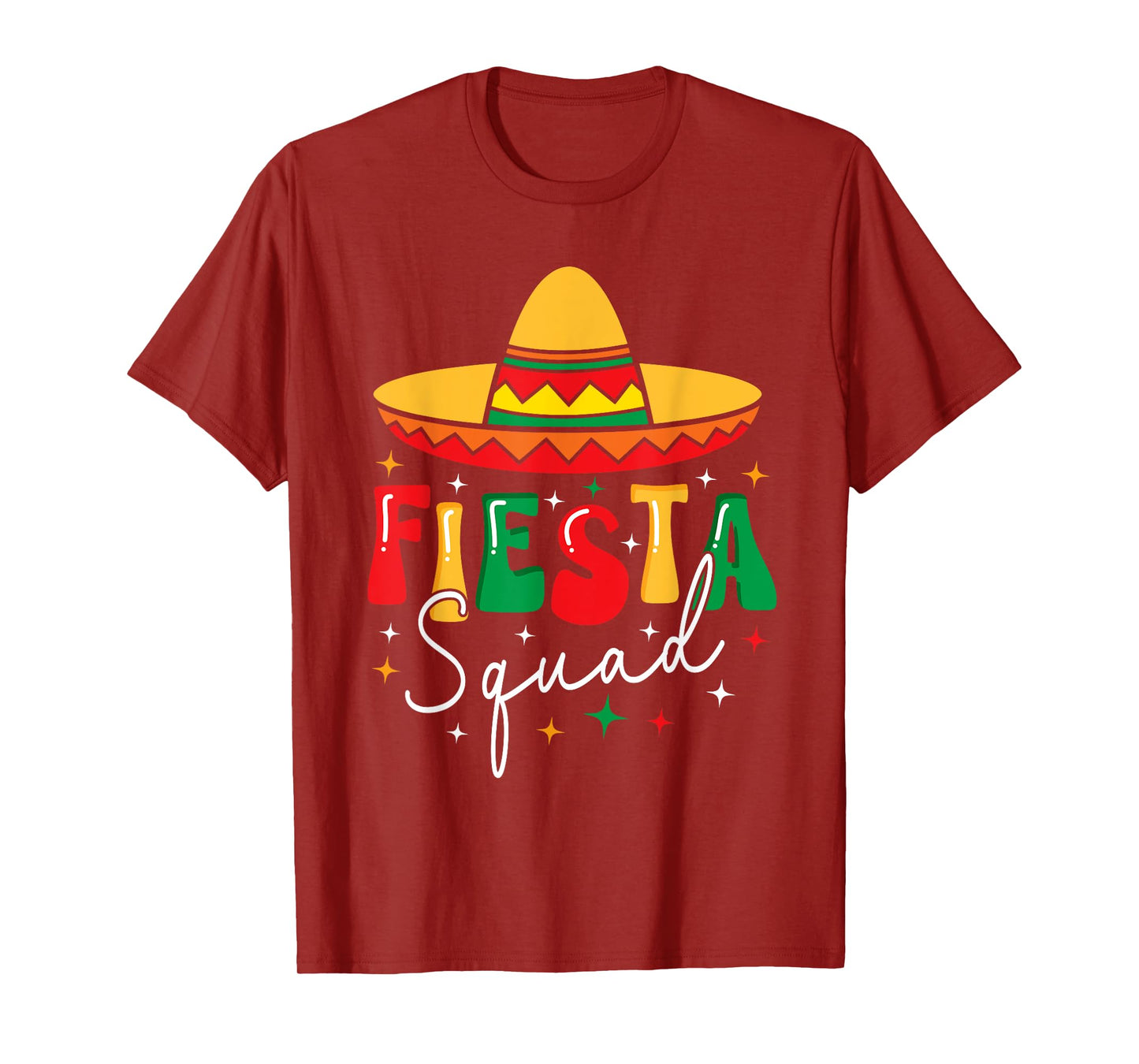 Cinco De Mayo Fiesta Squad Funny Mexican Fiesta 5 De Mayo T-Shirt