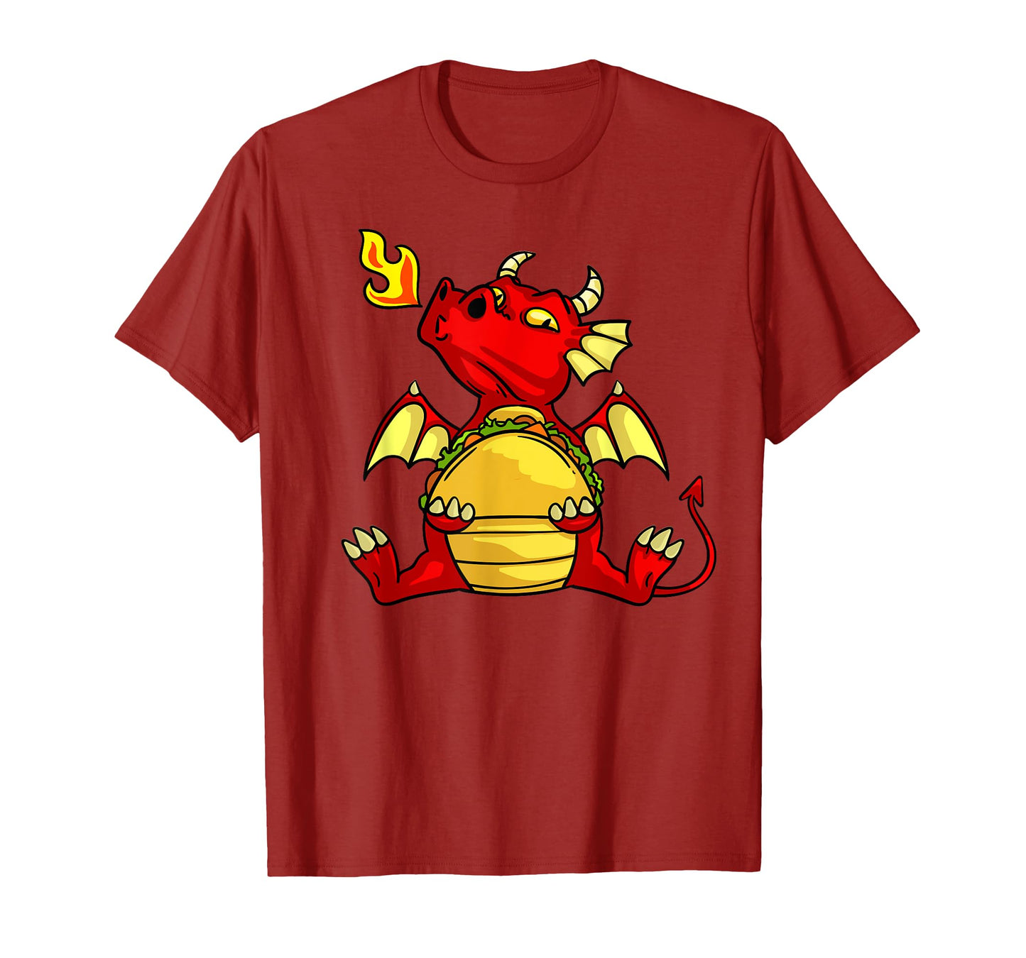 Dragons Tacos Gift Women Men Kids Mexican Love T-Shirt