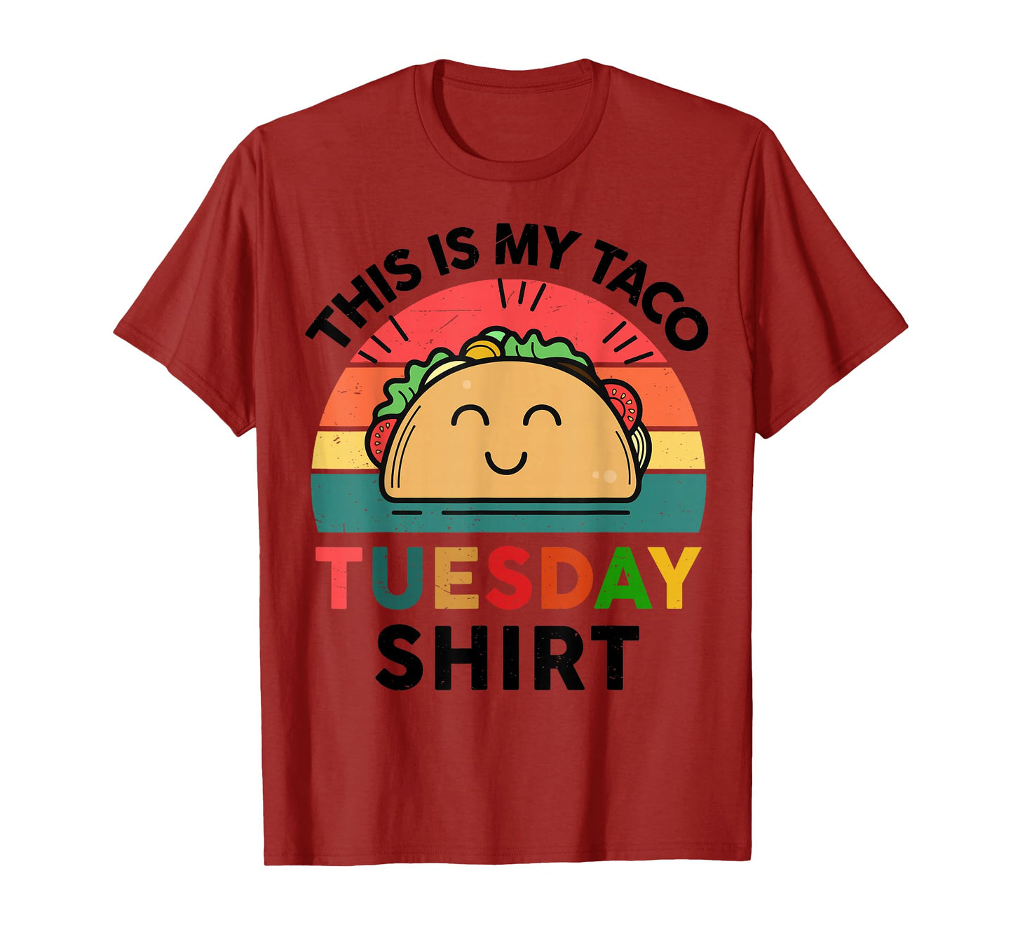 Taco Tuesday Shirt Cinco De Mayo Funny Mexican Women Kids T-Shirt