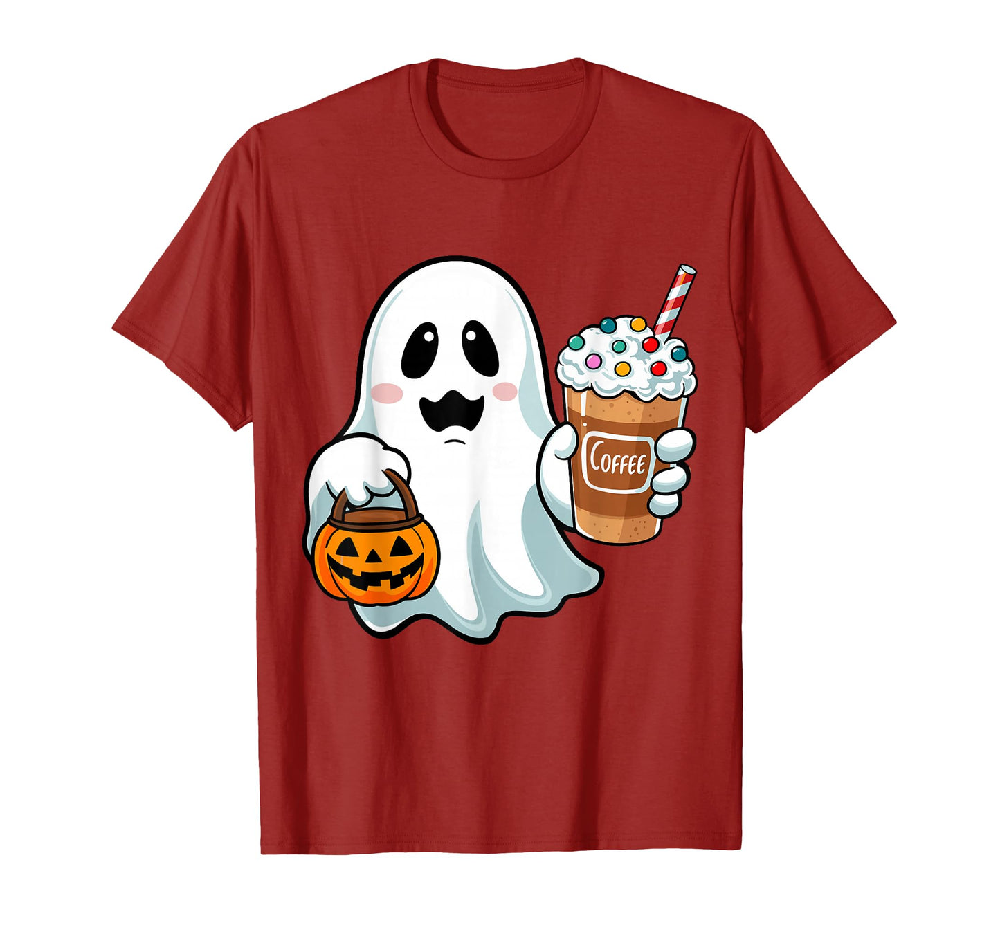 Funny Scary Happy Halloween Costume Men Women Kids Boo 2025 T-Shirt