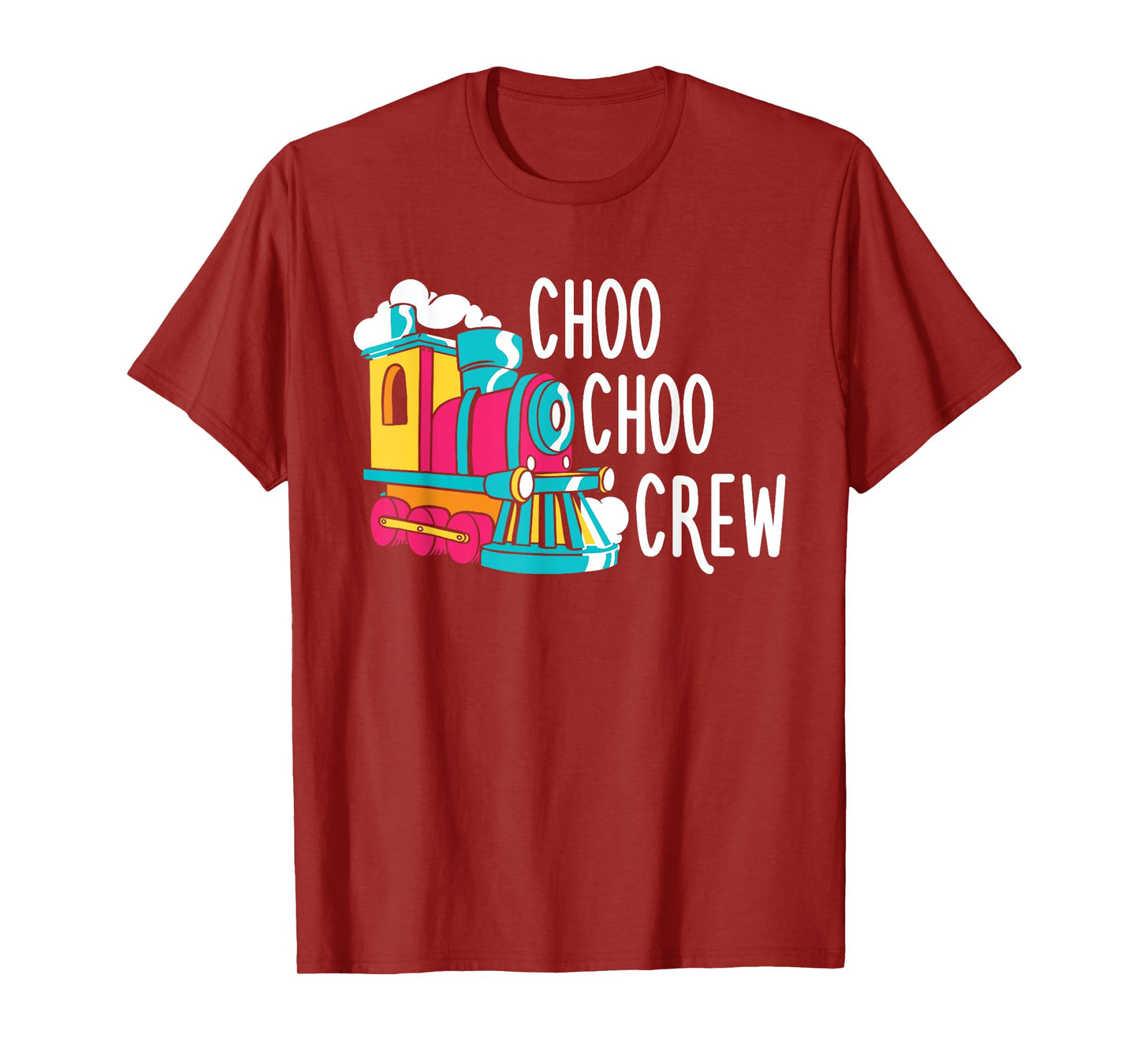 Choo Choo Crew Railway Train Birthday T-Shirt
