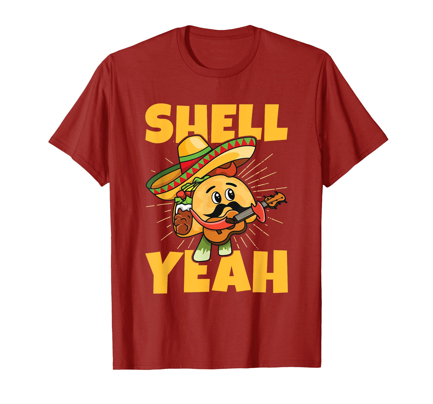 Shell yeah Pun for a Mexican Taco Fan T-Shirt