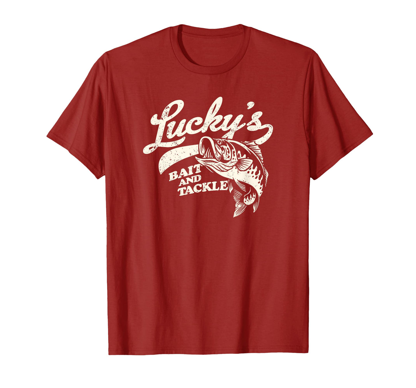 Lucky's Bait And Tackle Fishing T-Shirt