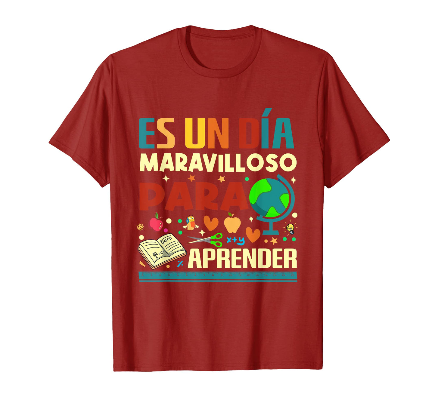 Hispanic Teacher Bilingual Teacher Maestra Spanish Teacher Men Women Kids T-Shirt