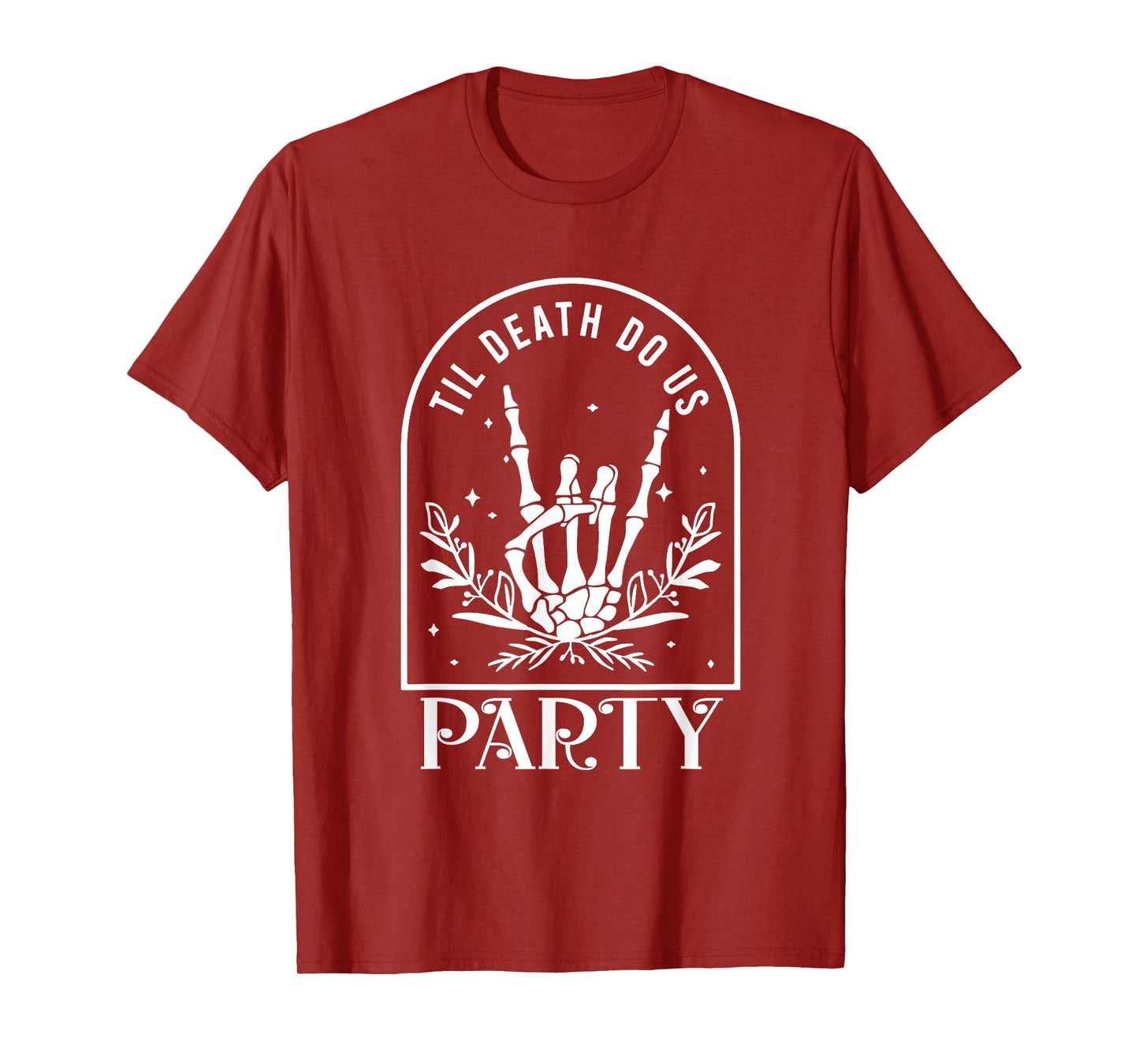 Til Death Do Us Party Halloween Bachelorette Matching T-Shirt