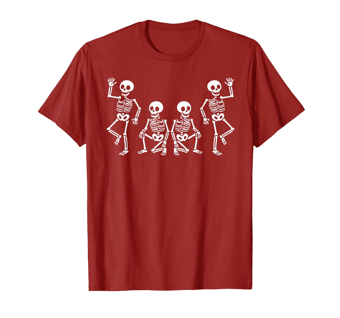 Halloween Party Skeletons Spooky Fun T-Shirt