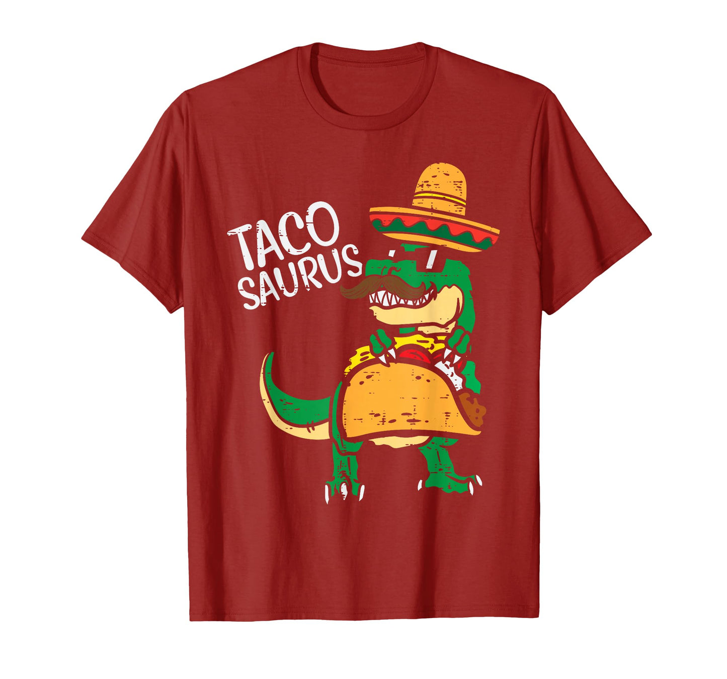 Tacosaurus Taco Dino Trex Cinco De Mayo Kids Toddler Boys T-Shirt
