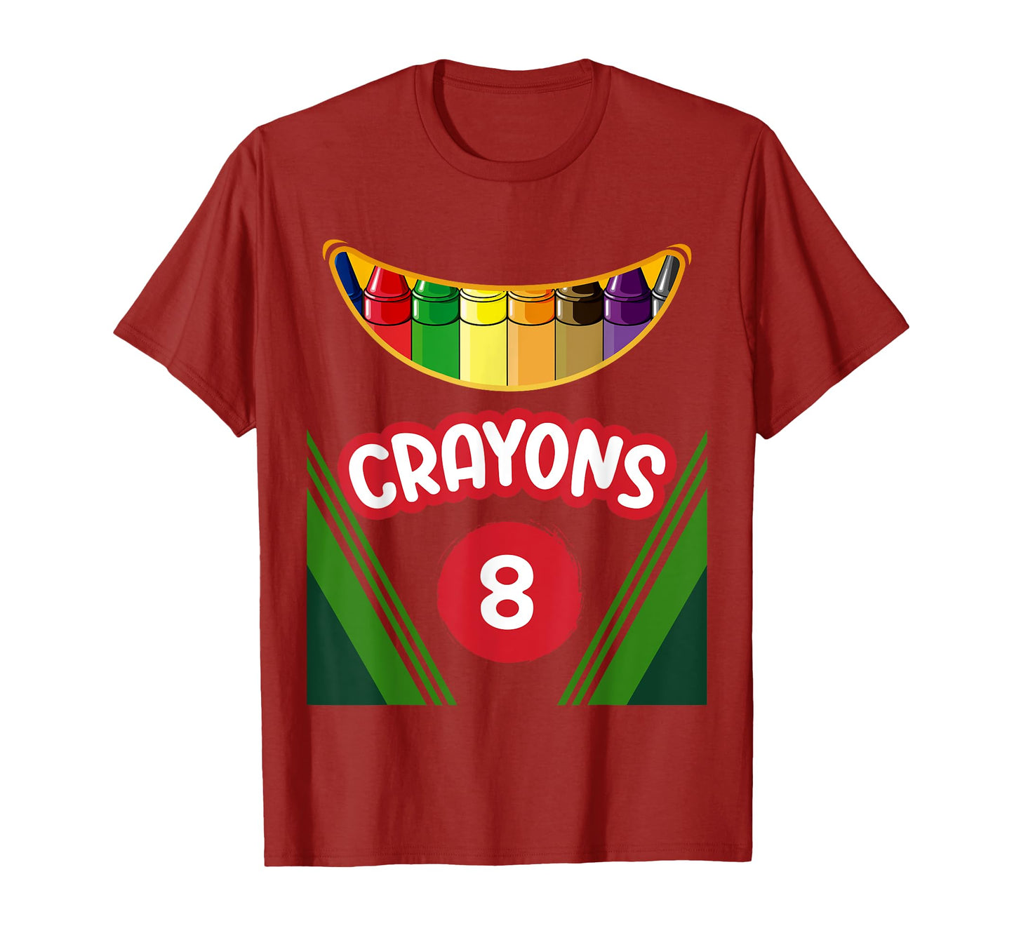 Crayon Box Fun Teacher Student Crayon Squad Halloween 2021 T-Shirt