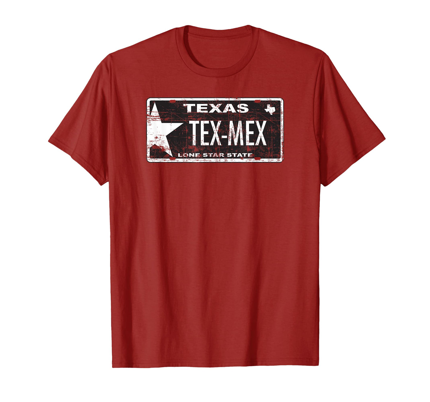 Texas Tex-Mex License Plate T-Shirt