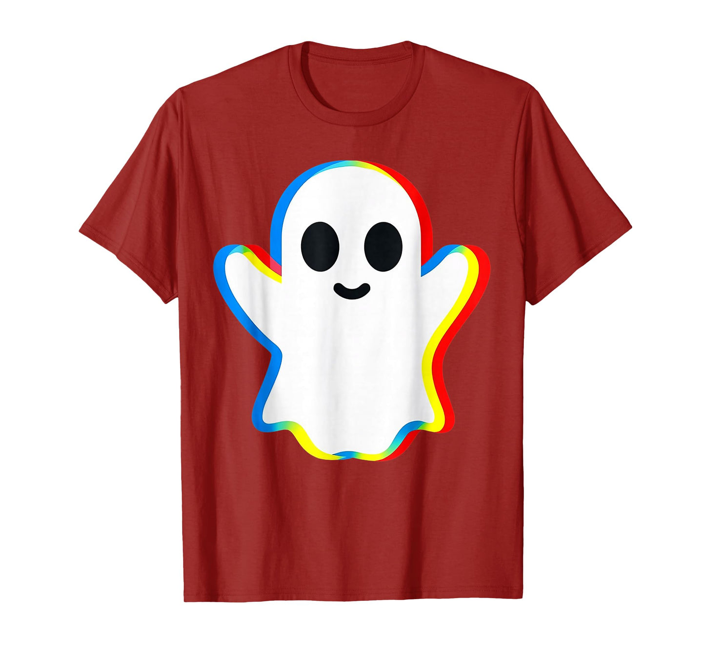 Funny Boo Ghost Glitch Halloween Costumes T-Shirt
