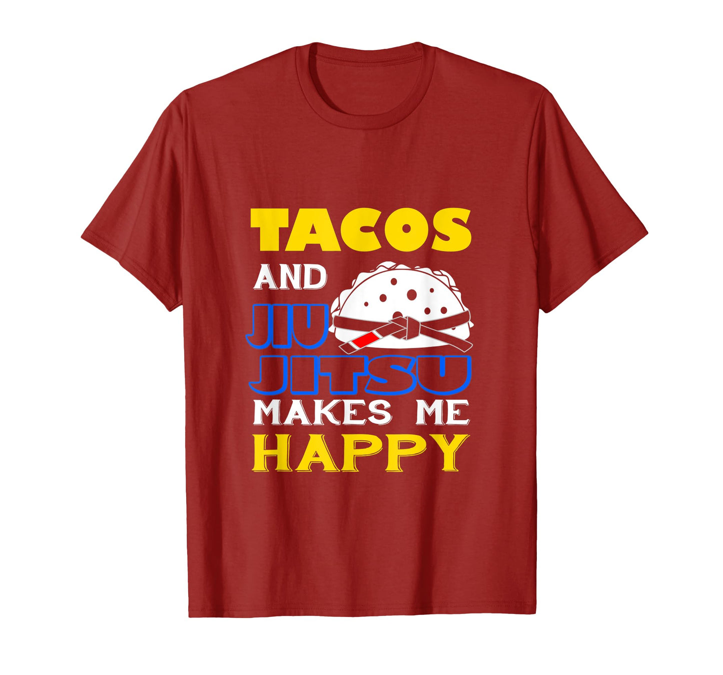 Tacos And Jiu-Jitsu Grappler tee, Funny BJJ T-shirts