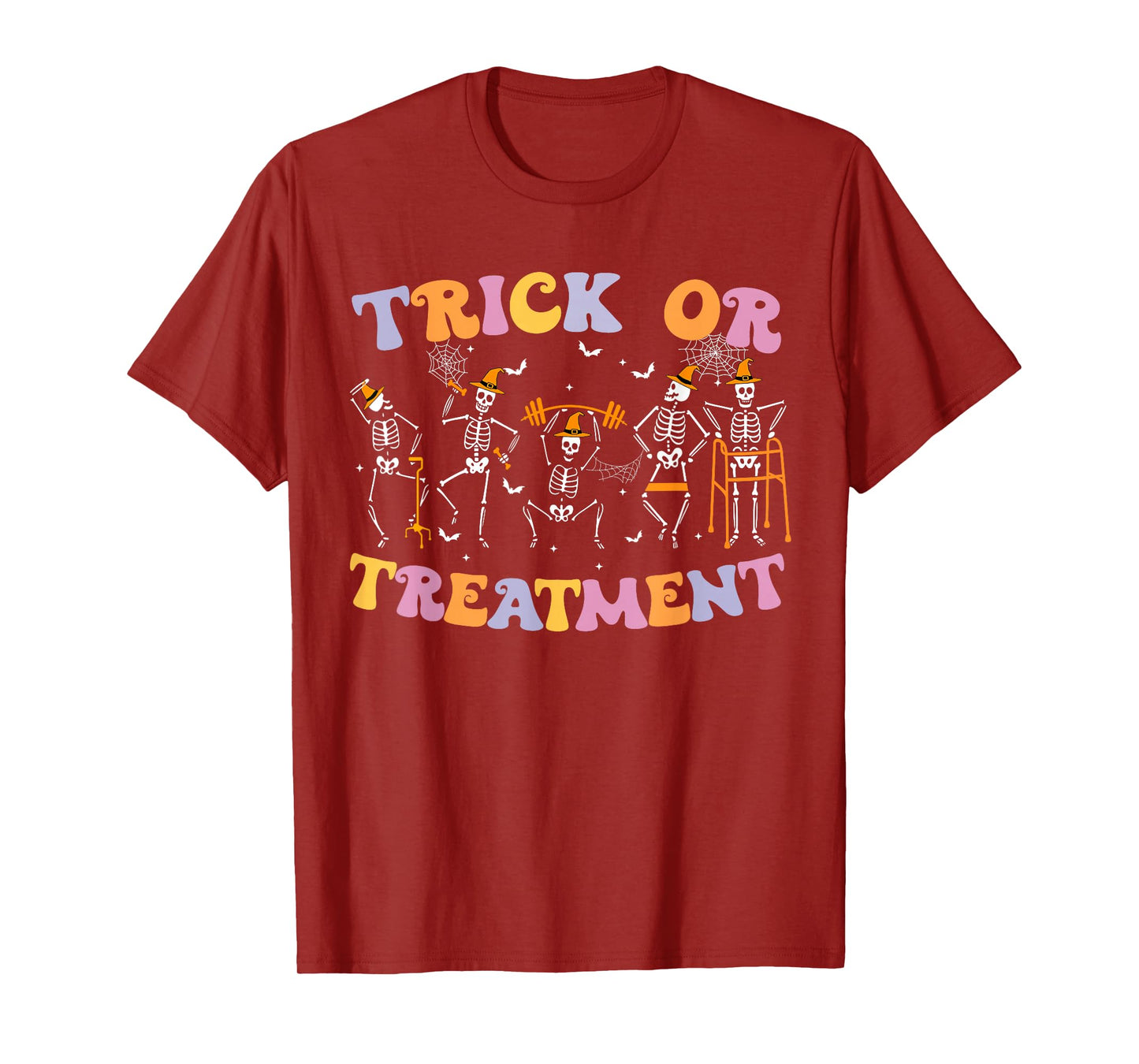 Trick Or Treatment PT Physical Therapy Therapist Halloween T-Shirt