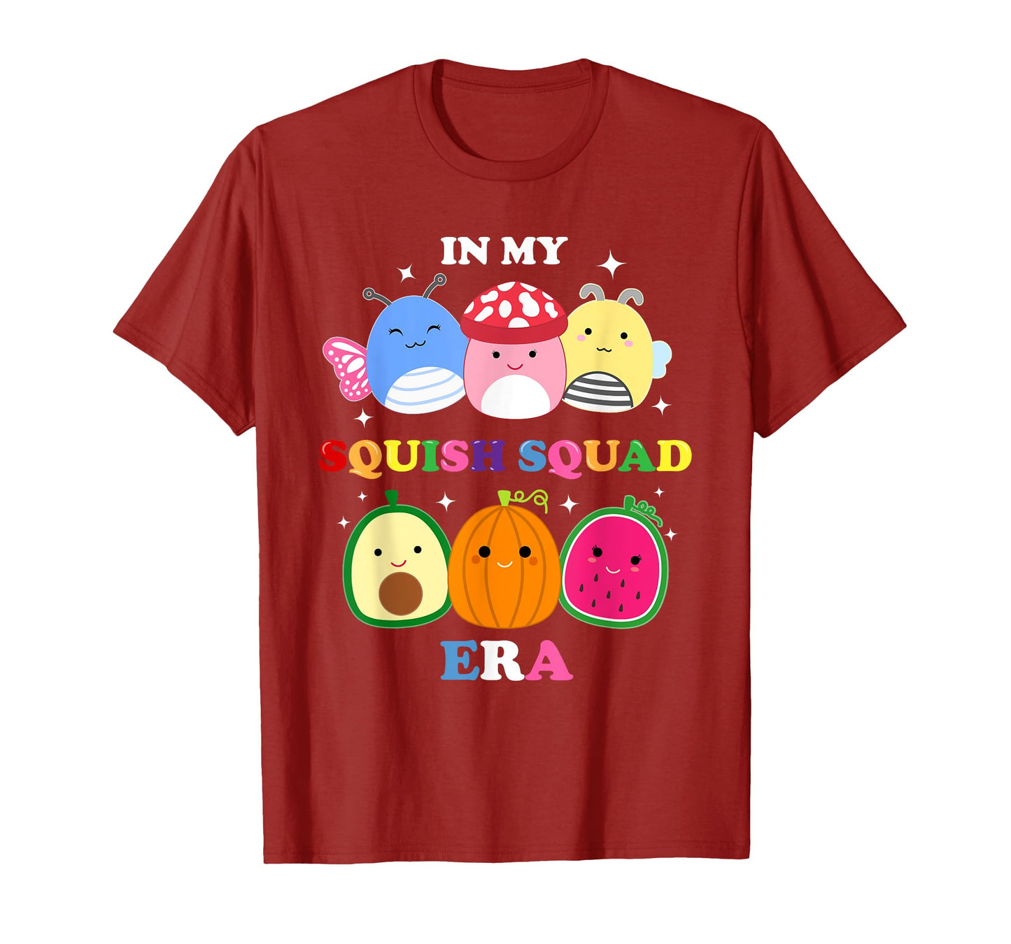In My Squish Squad Era! Soft Toy Animal Plush Kids Boy Girls T-Shirt