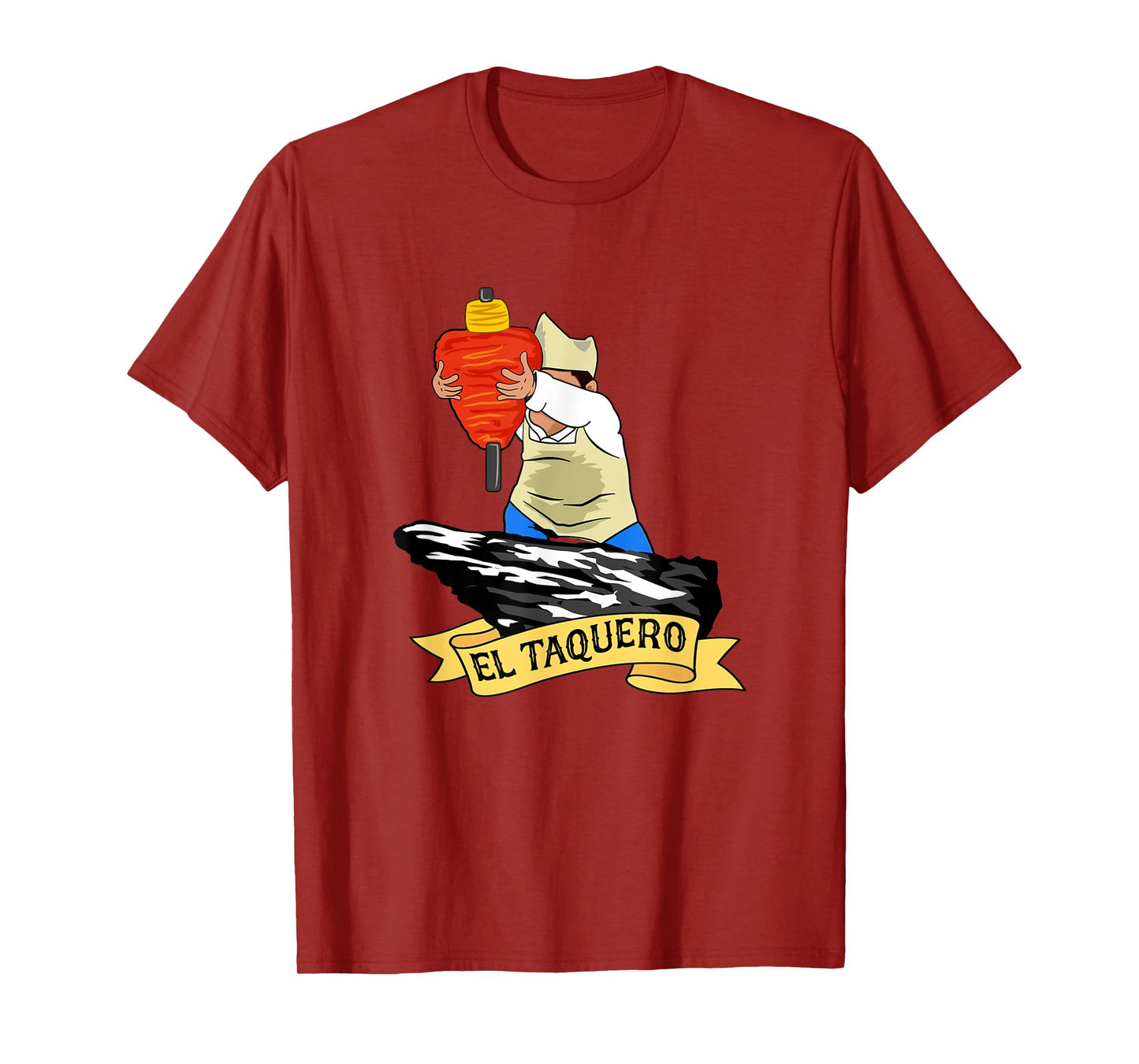 El taquero Funny Mexican Food Tacos T-Shirt