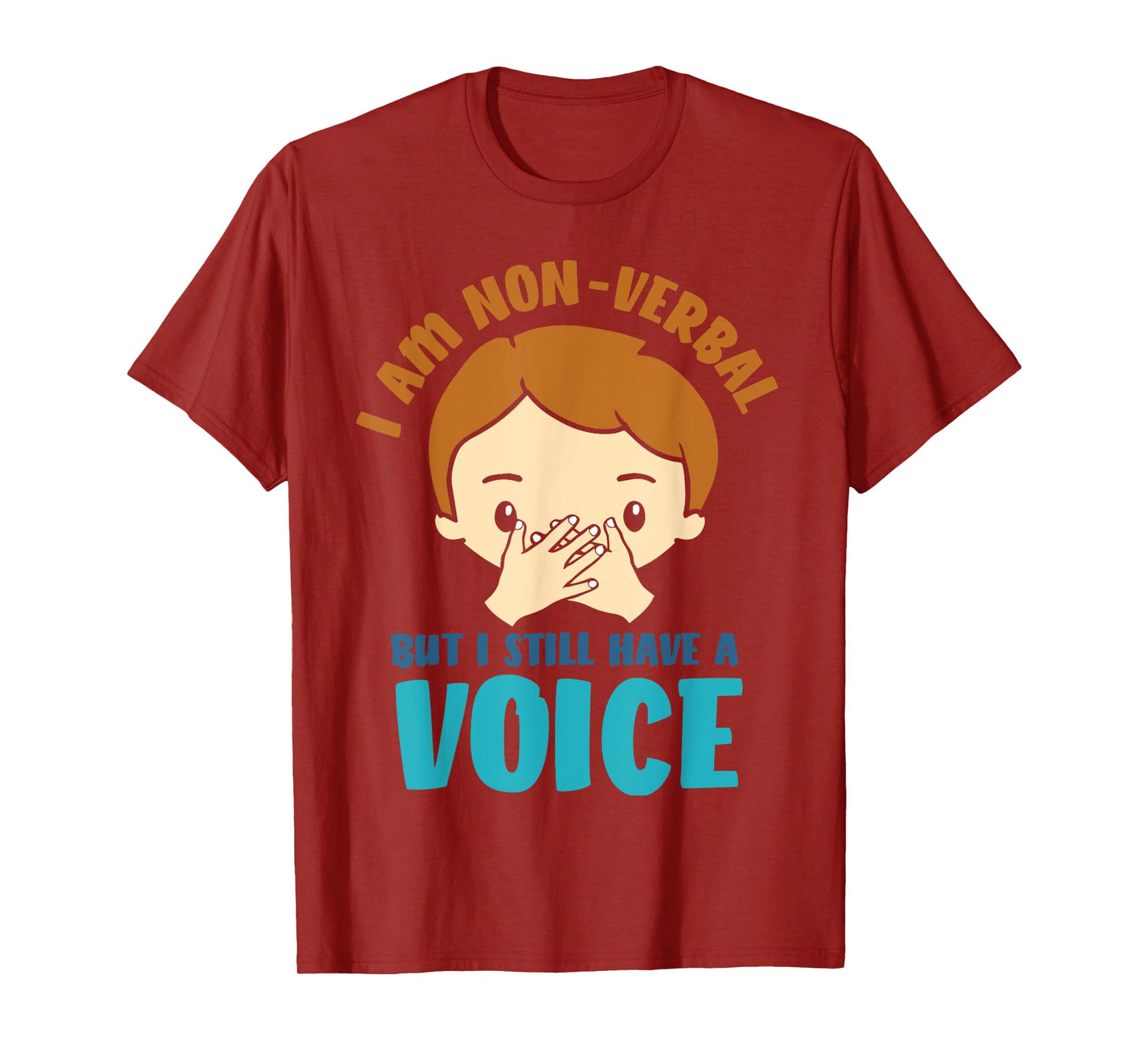 I Am Non Verbal - Autistic Kids Autism Awareness T-Shirt