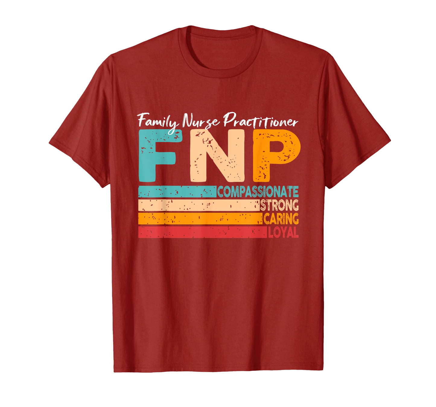Family Nurse Practitioner Retro FNP Nurse Life Retro T-Shirt