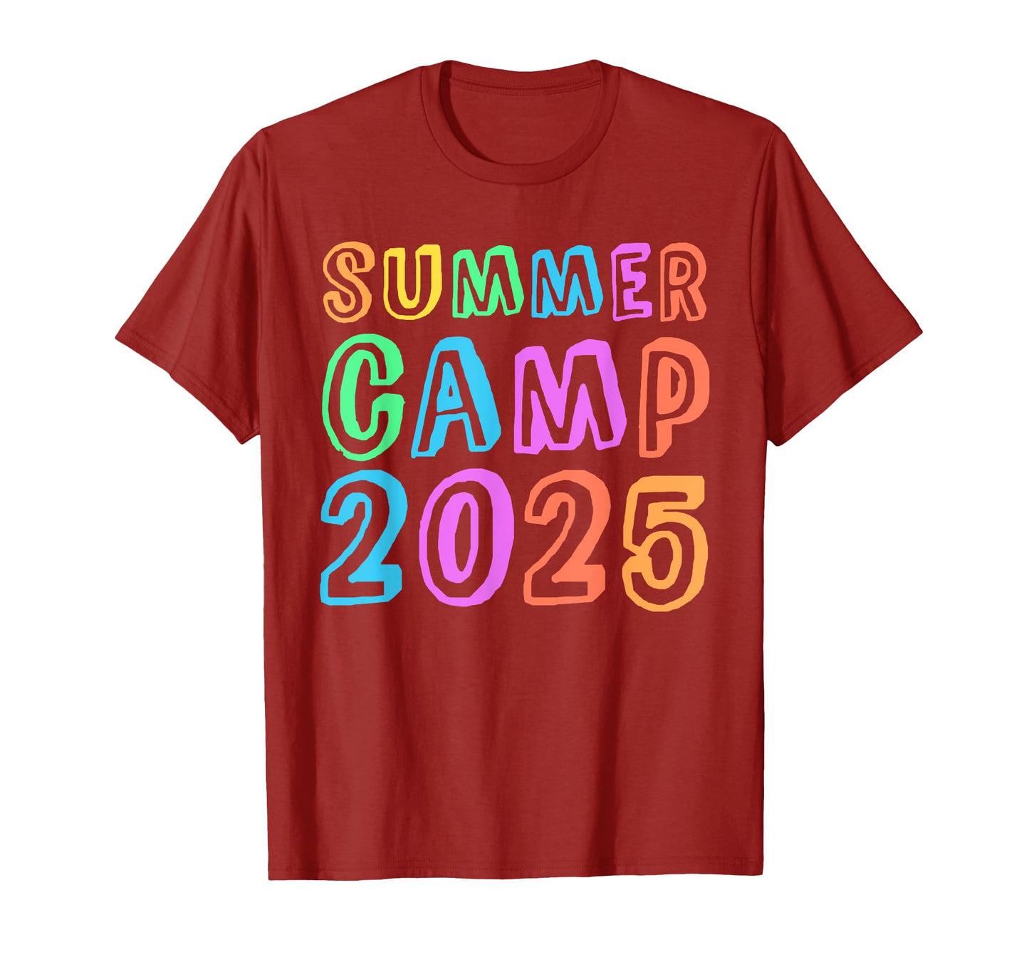 Kids SUMMER CAMP 2025 Camping Director Crew Host Counselor T-Shirt