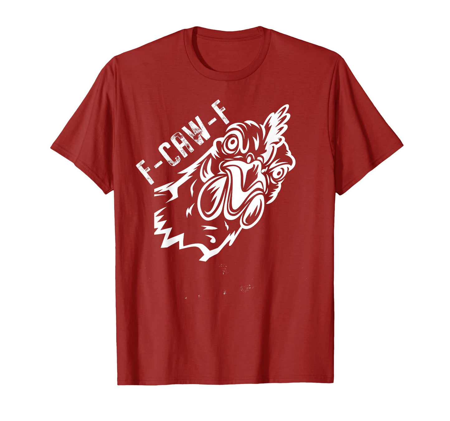 F-Caw-F Funny Chicken Humor Angry Rooster Meme Halloween T-Shirt