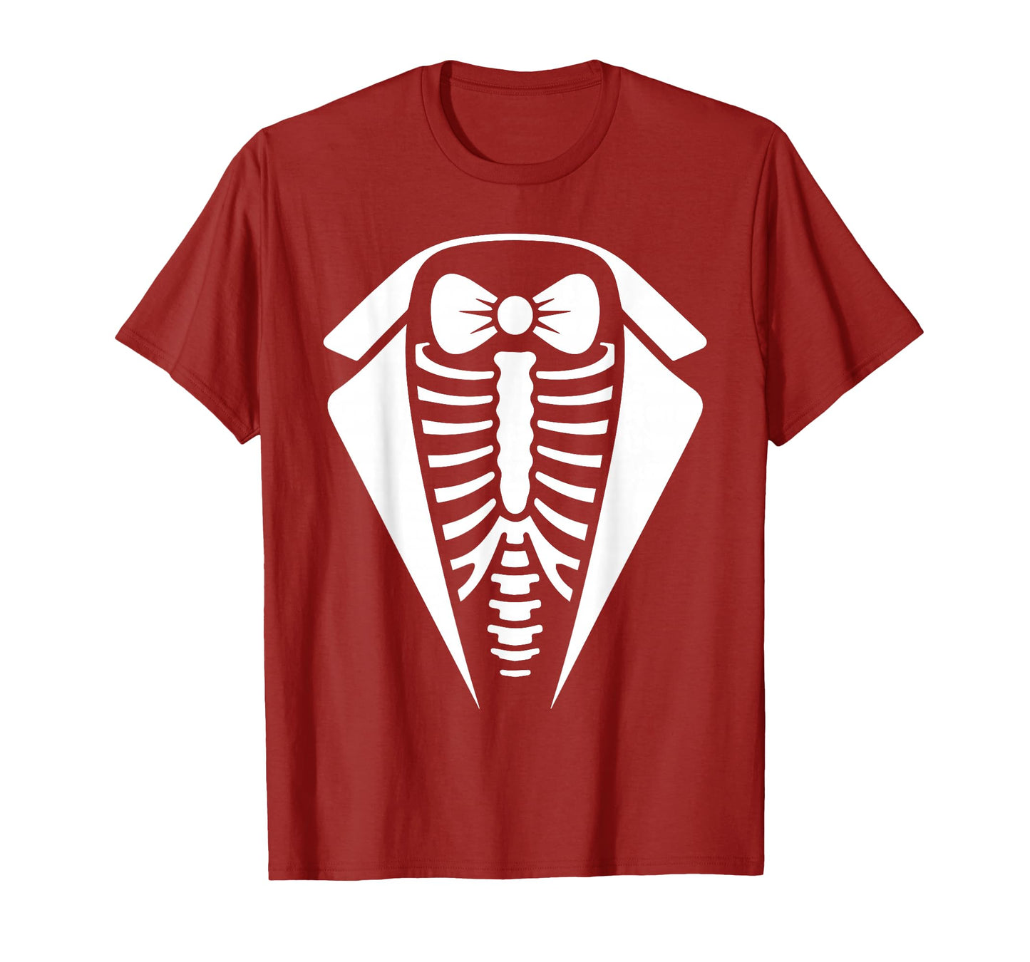 Funny Skeleton Tuxedo Rib Cage Halloween Costume Men Women T-Shirt