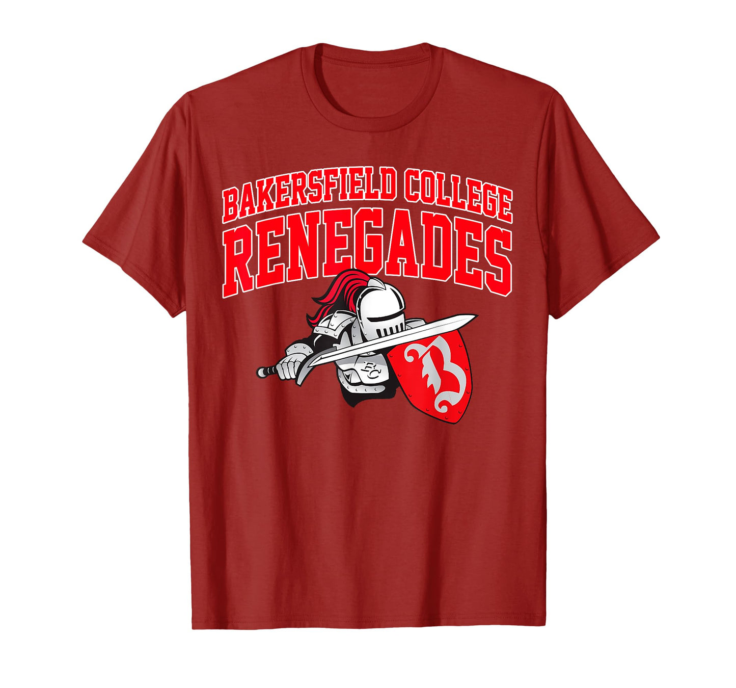 Bakersfield College Renegades Arch Vintage Sports Design Men T-Shirt